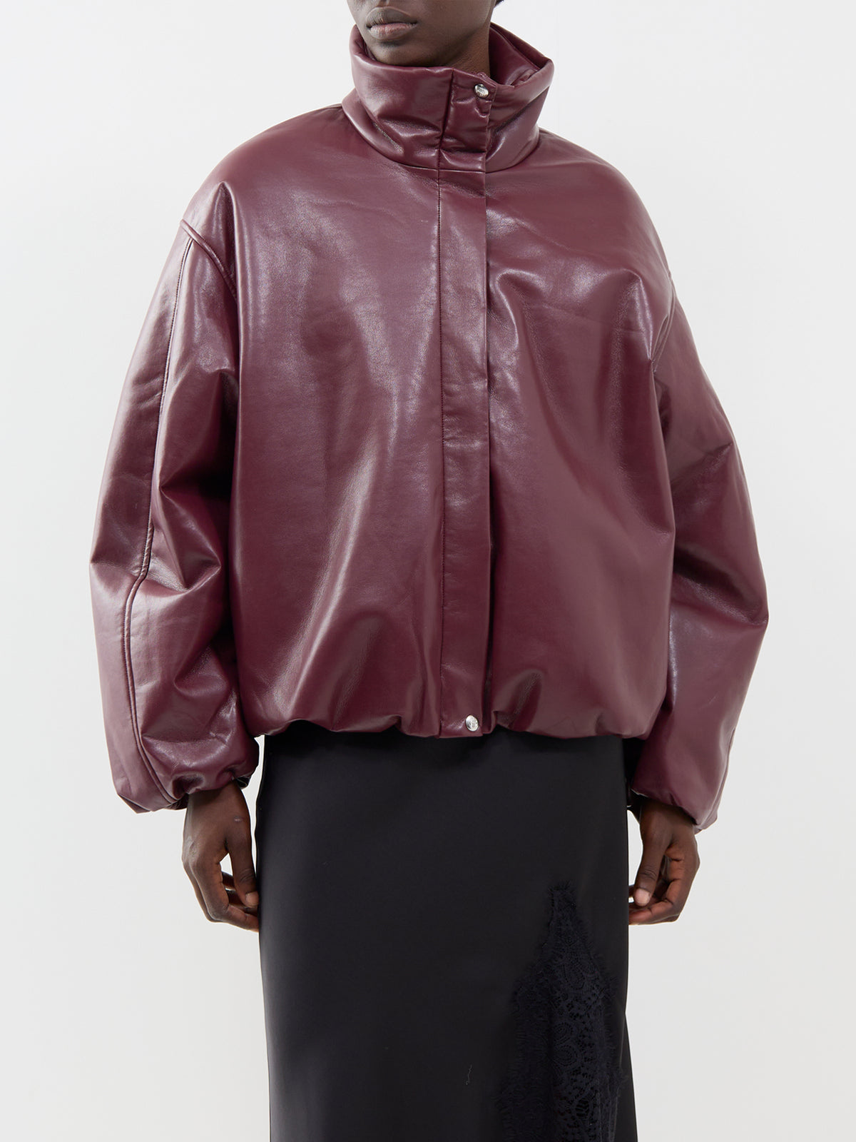 Cyrus Bomber Jacket - Burgundy