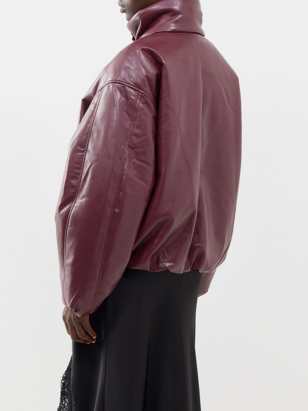 Cyrus Bomber Jacket - Burgundy