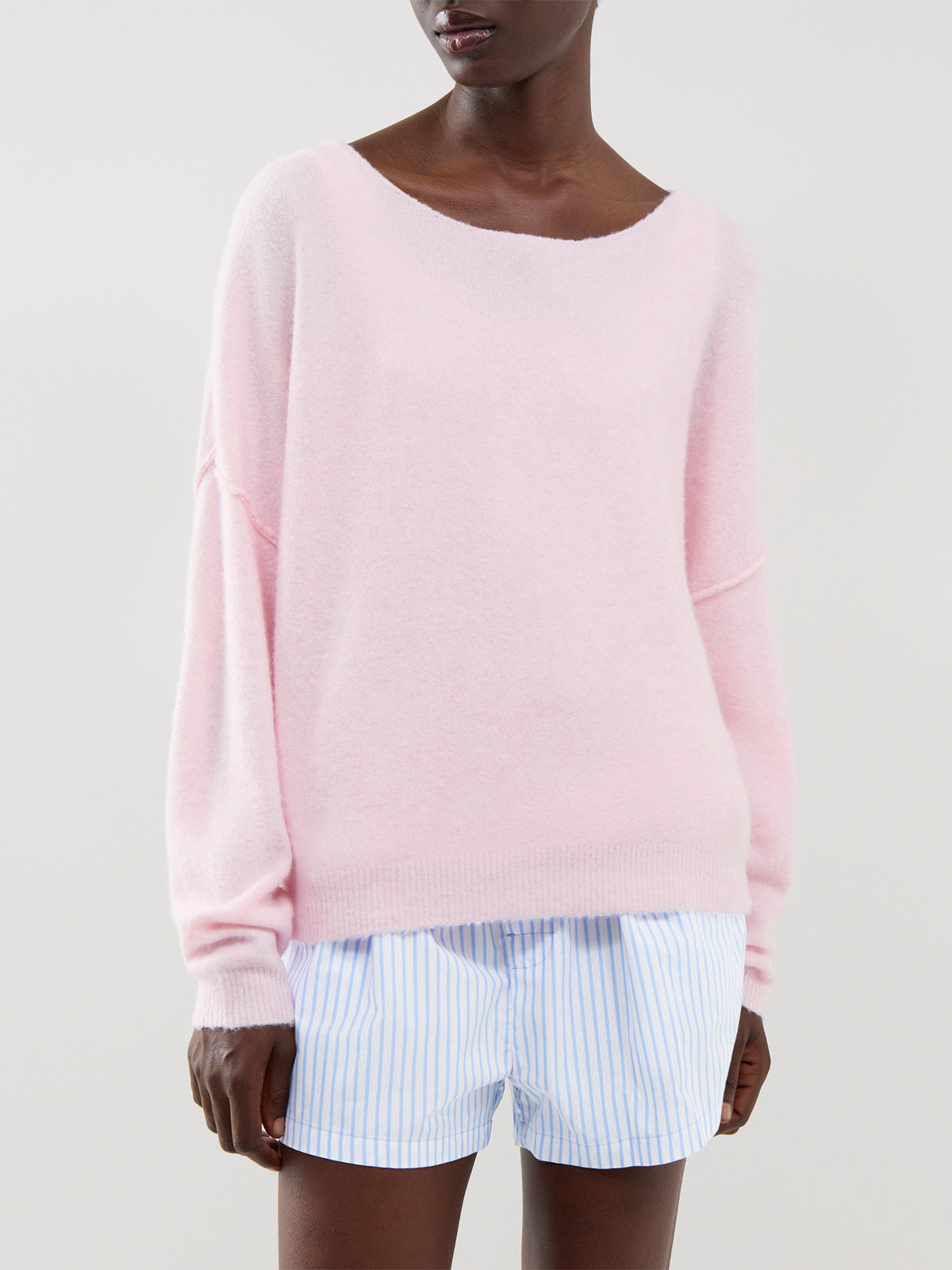 Wool Blend Damsville Long-Sleeved Top