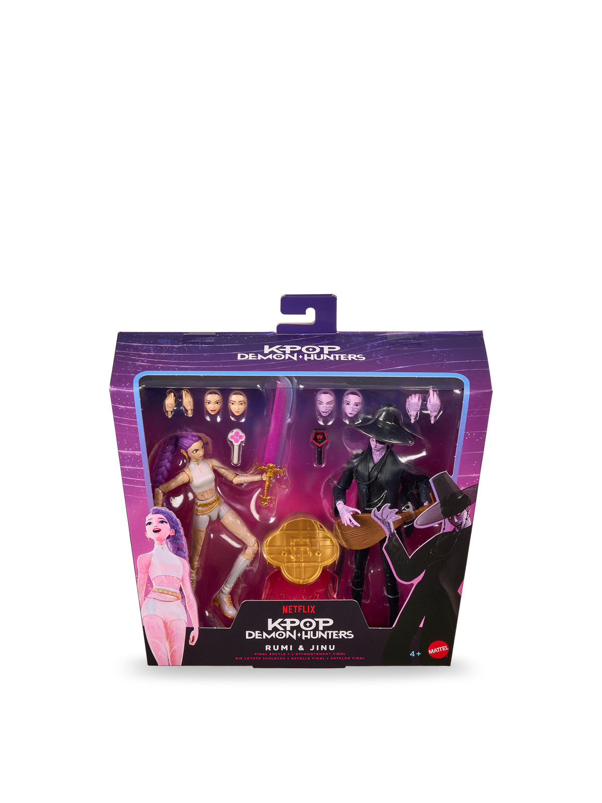 KPop Demon Hunters Rumi & Jinu Final Battle Action Figure 2-Pack