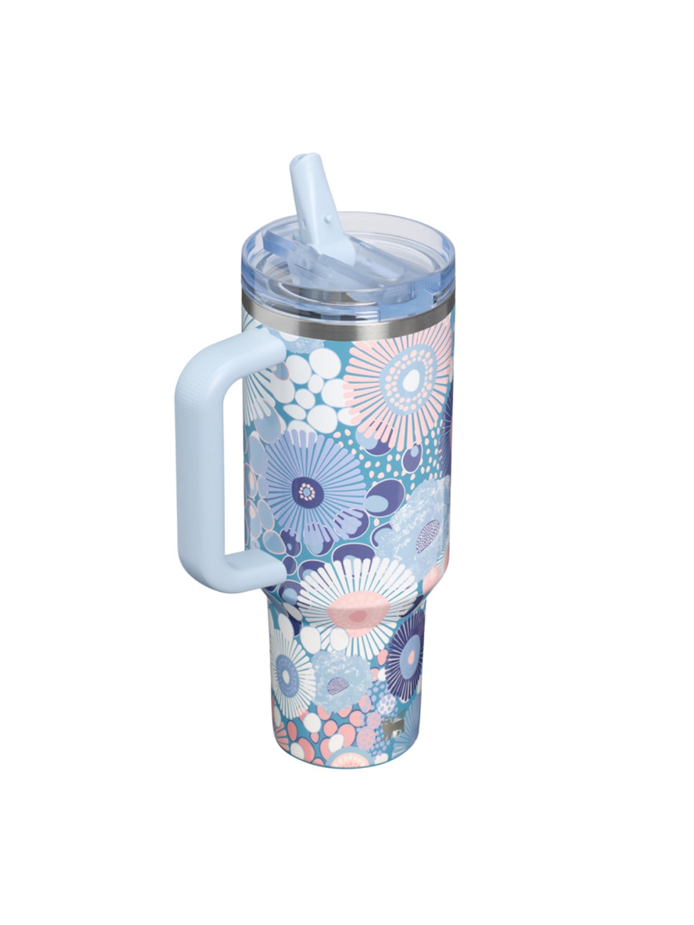 Quencher ProTour Flip Straw Tumbler 1.18L - Blue Dream Wildflower