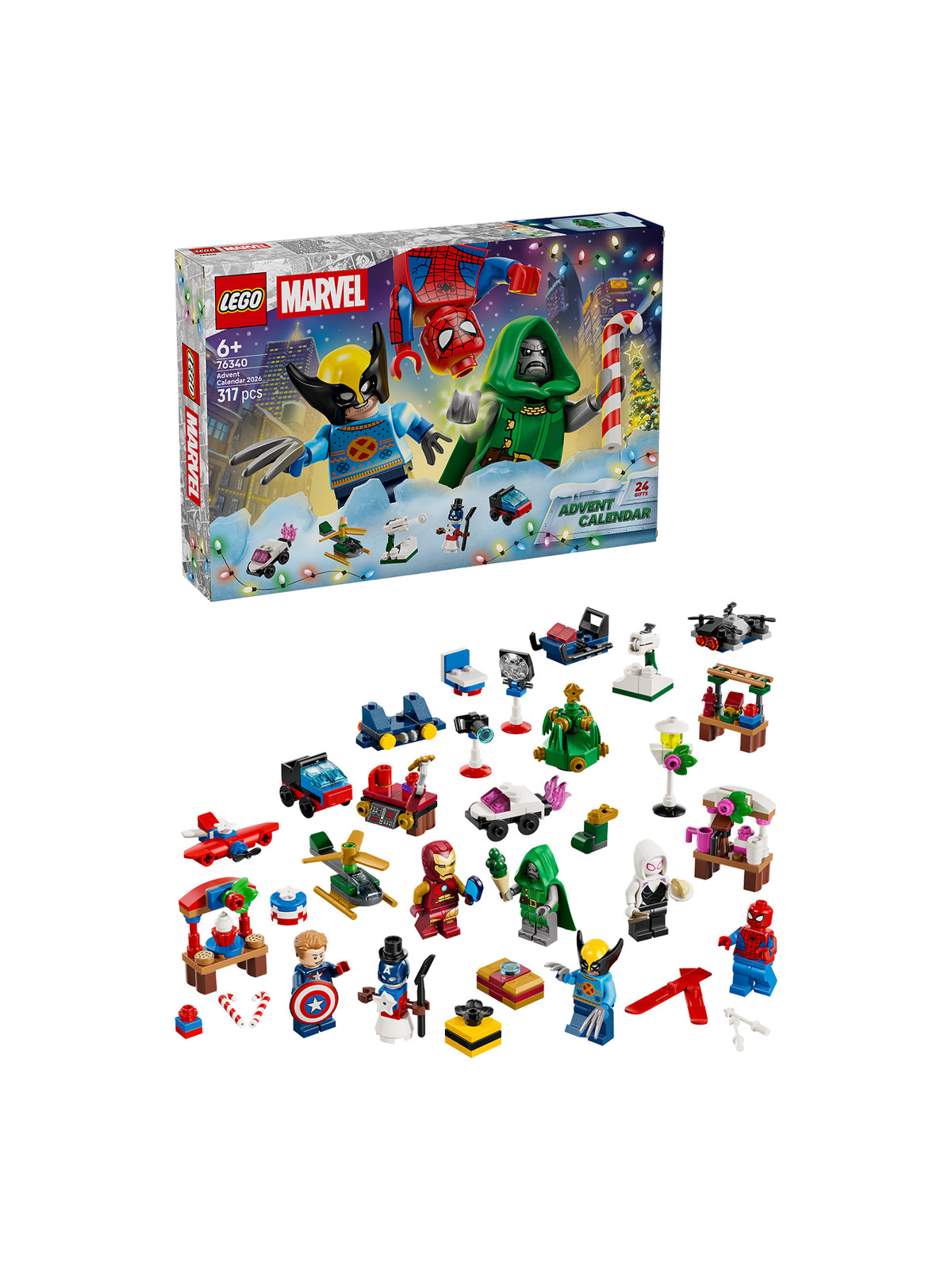 Super Hero's Advent Calendar 2026 76340