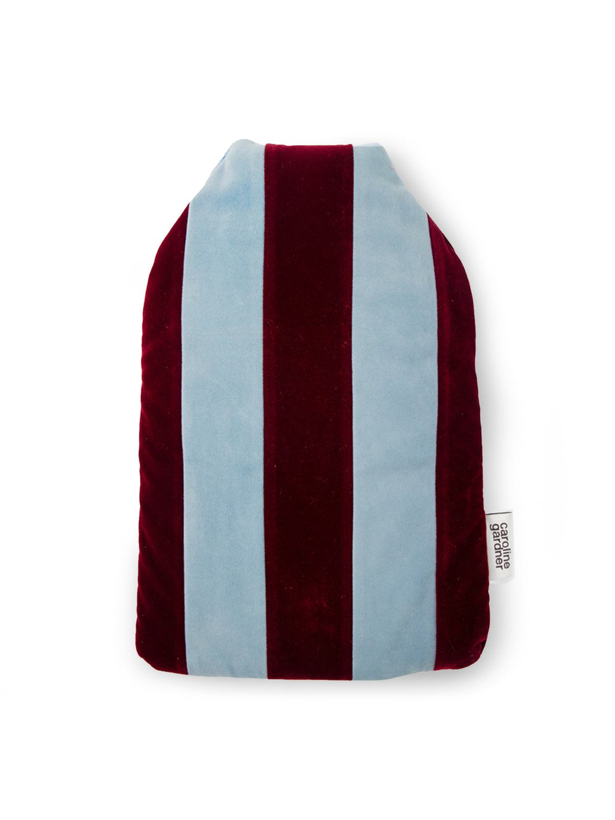 Striped Velvet Hot Water Bottle
