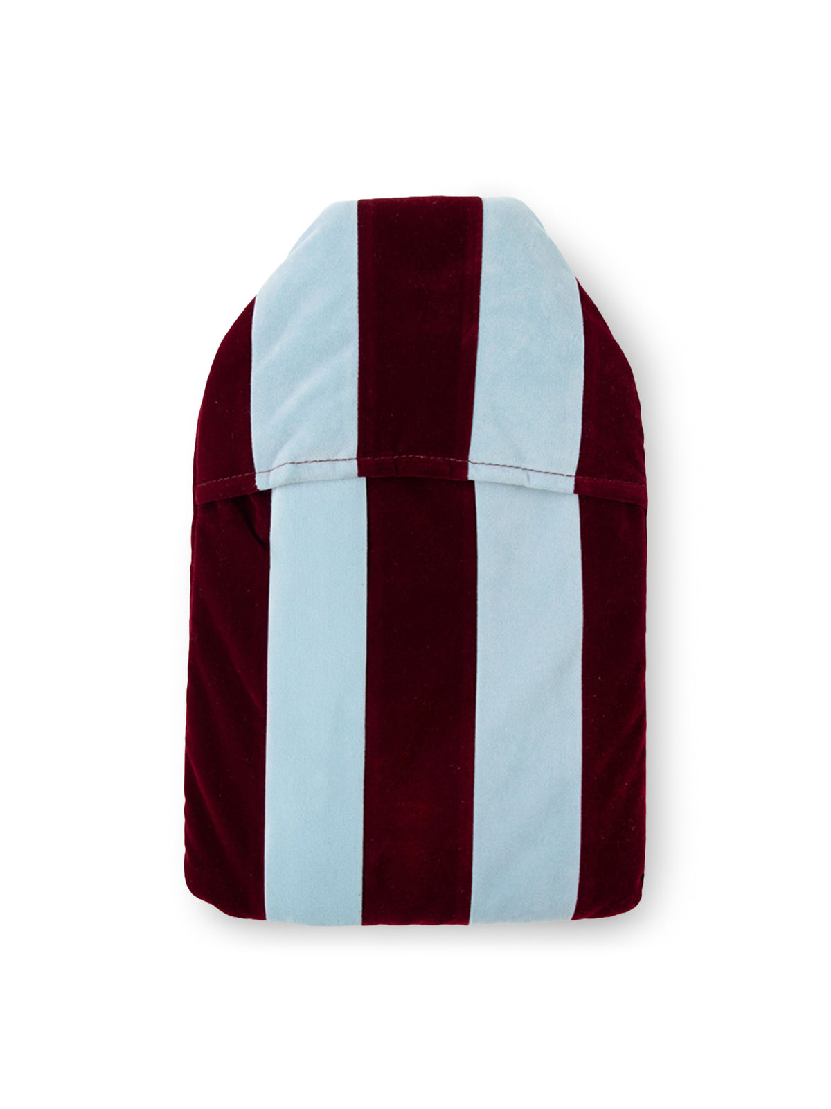 Striped Velvet Hot Water Bottle