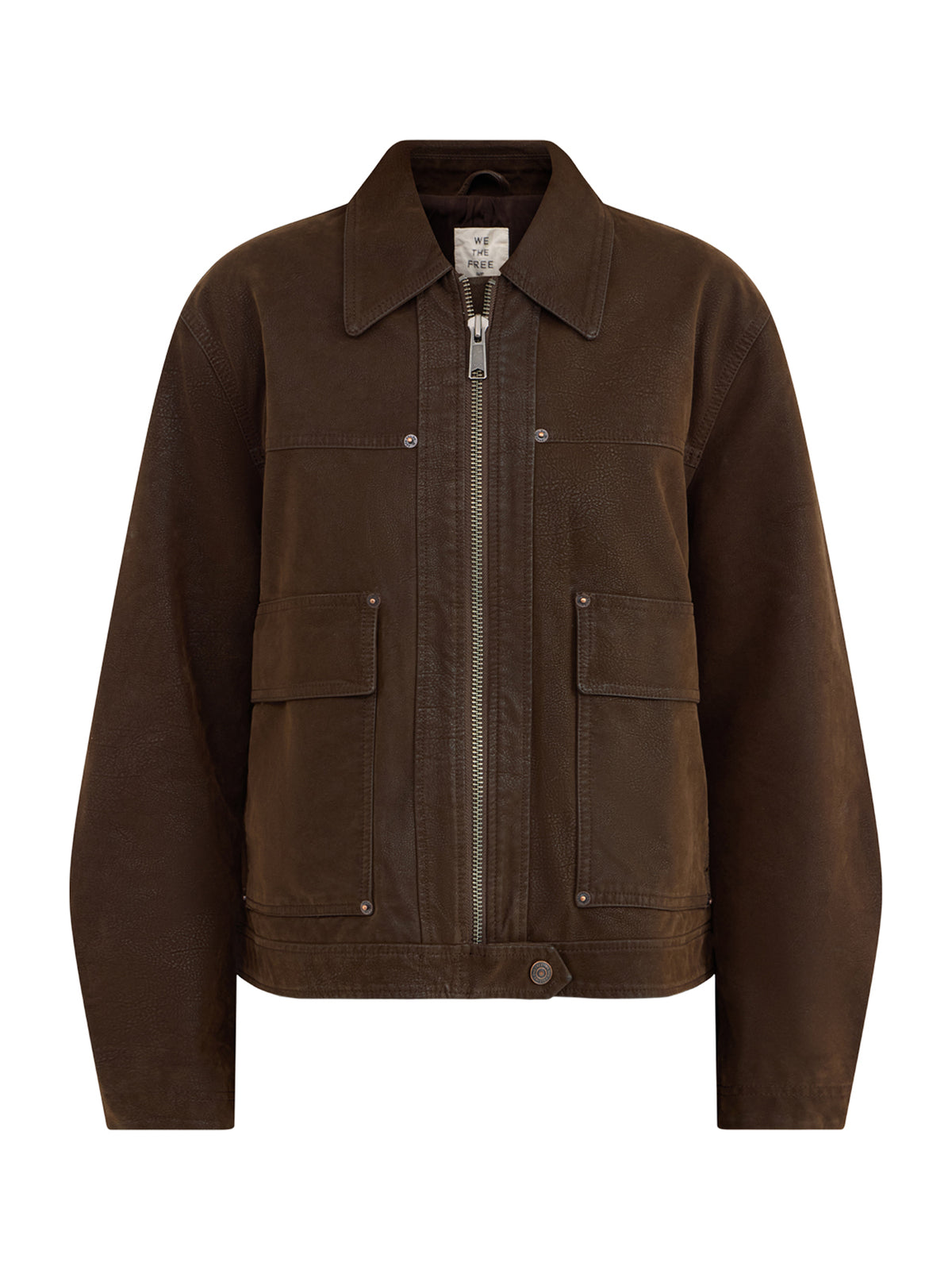 Blair Vegan Suede Biker Jacket