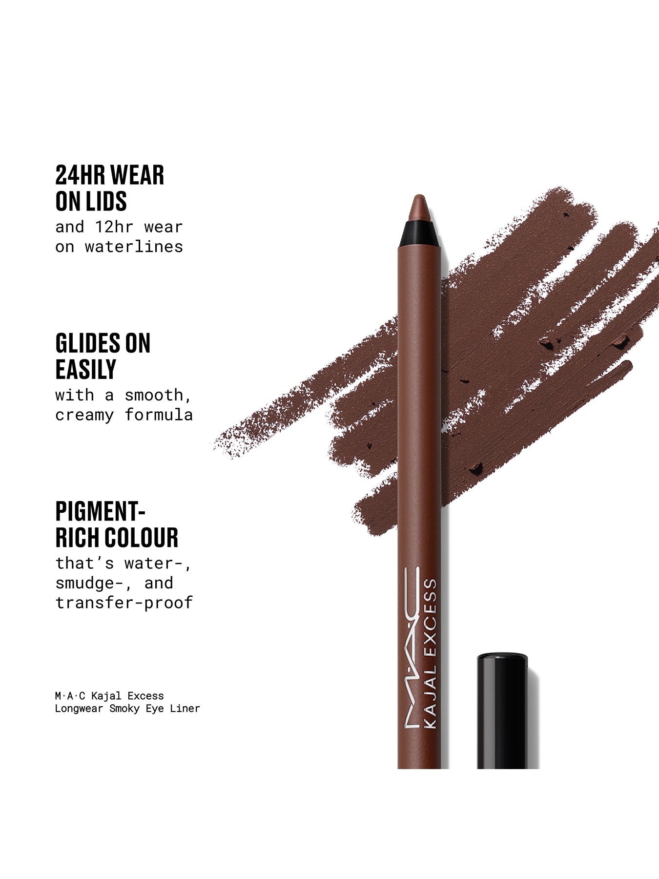 Kajal Excess Longwear Smoky Eye Liner