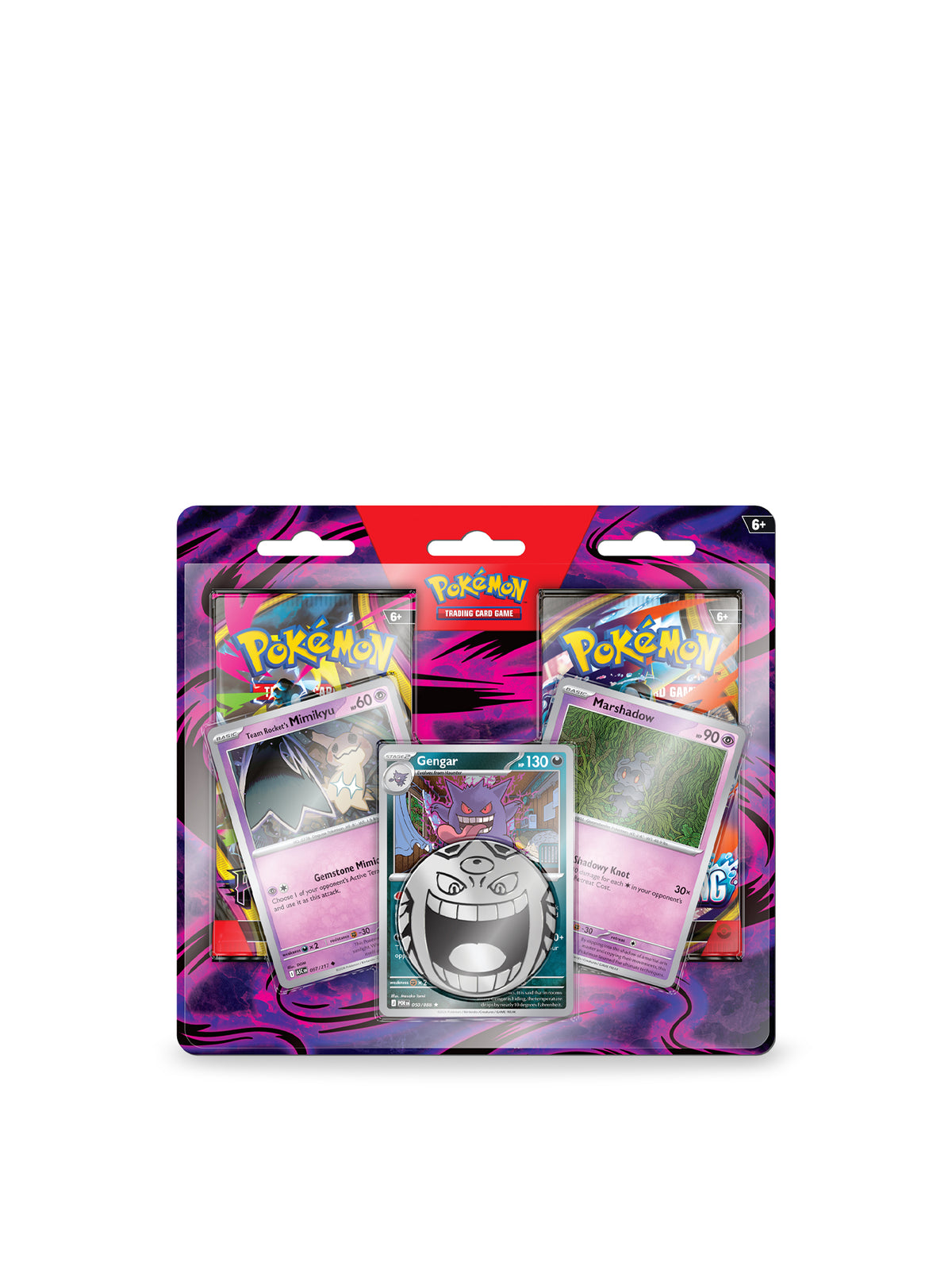 Gengar, Marshadow & Team Rocket's Mimikyu Blister