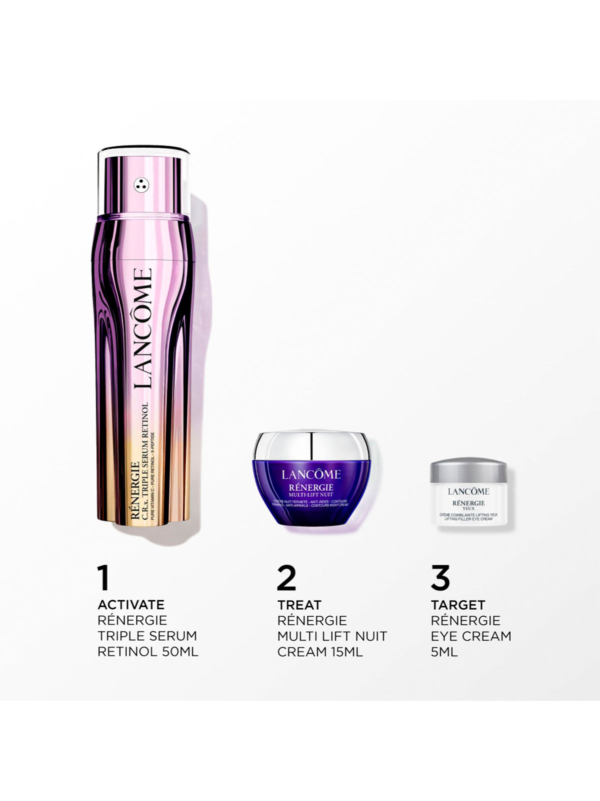 Rénergie CRX Triple Serum Retinol 50ml Set