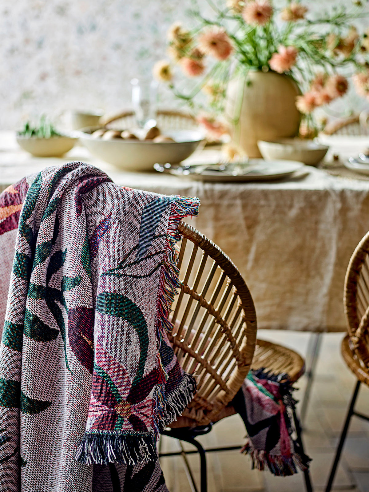 Yash Recycled Cotton Throw 160 x 130cm