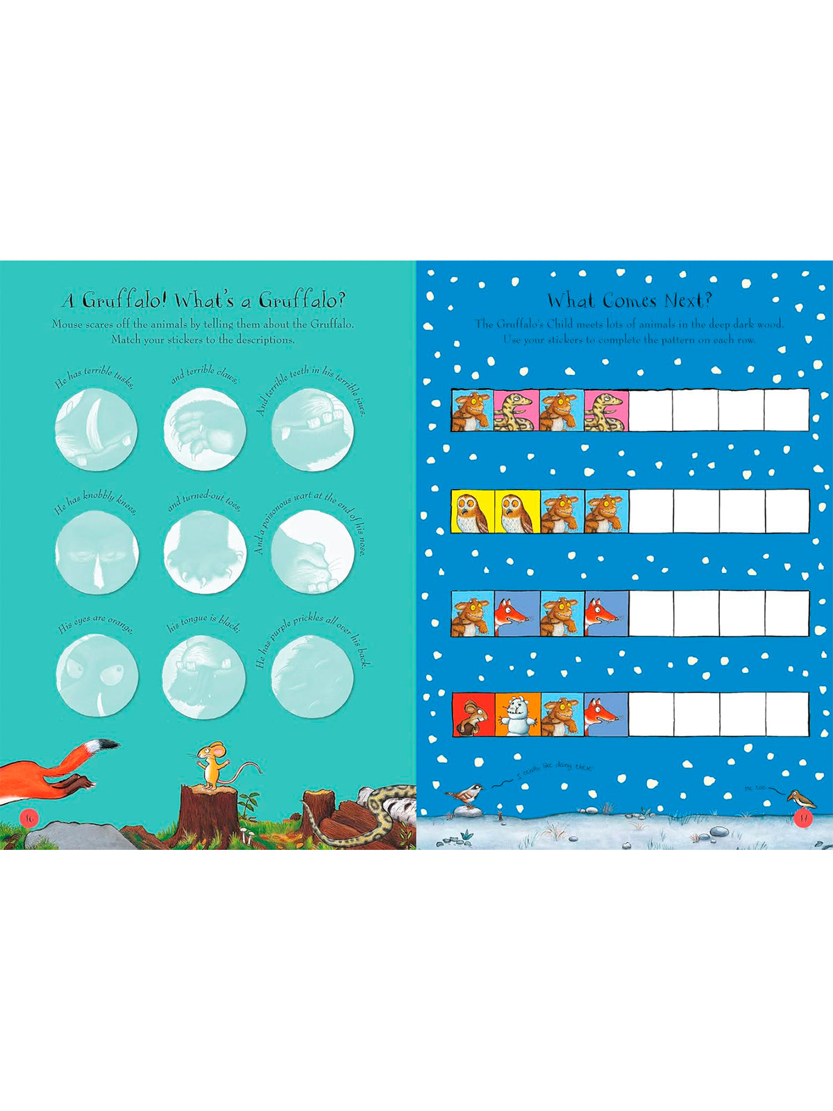 The Gruffalo And Friends Festive Super Sticker Book