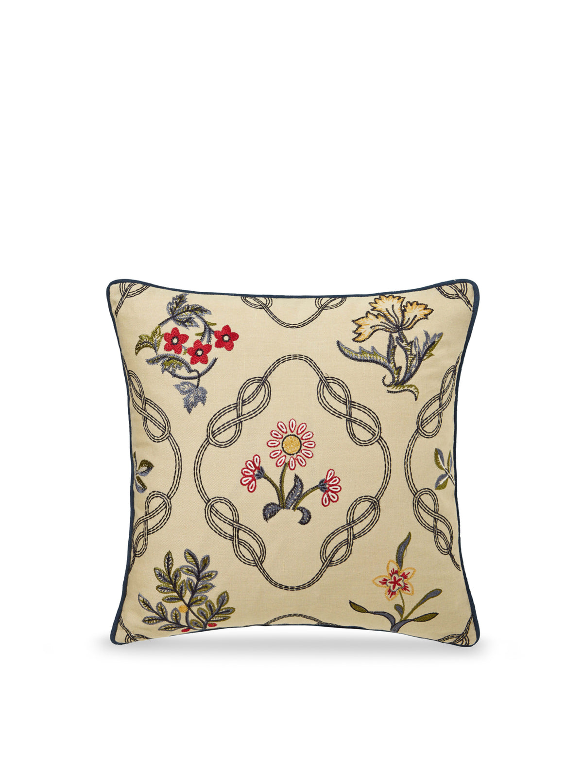 Strawberry Thief Jacquard Feather Cushion