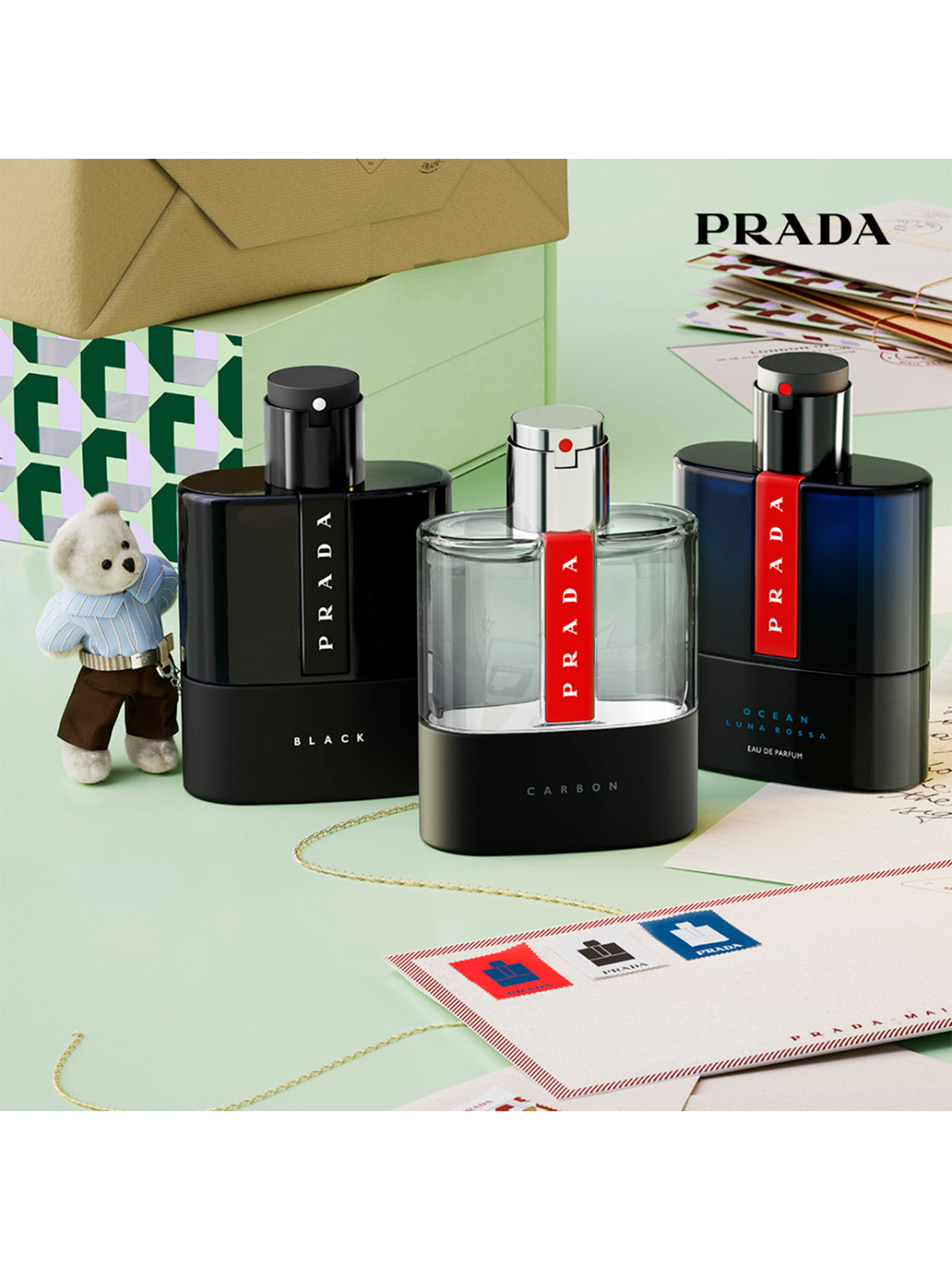 Luna Rossa Black Eau De Parfum 50ml Gift Set
