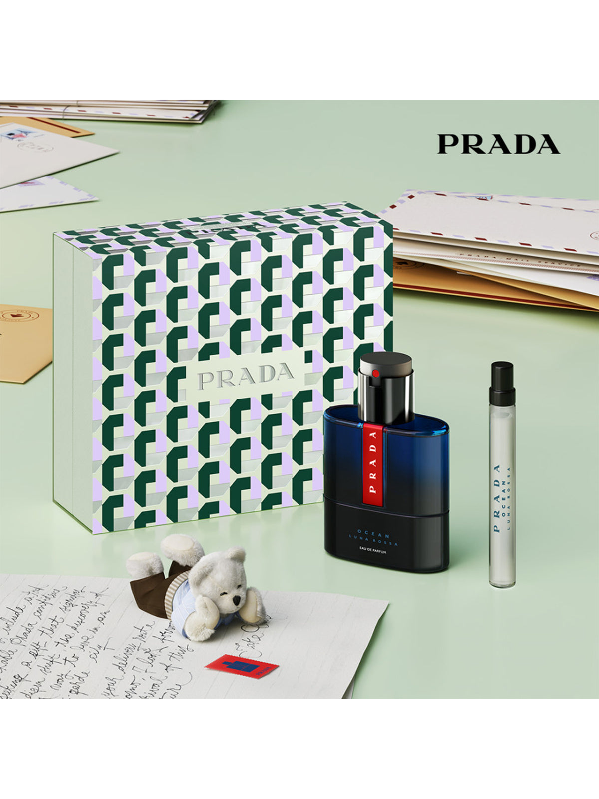 Luna Rossa Ocean Eau De Parfum 50ml Gift Set