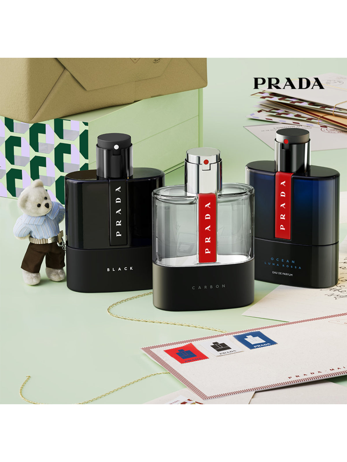 Luna Rossa Ocean Eau De Parfum 50ml Gift Set