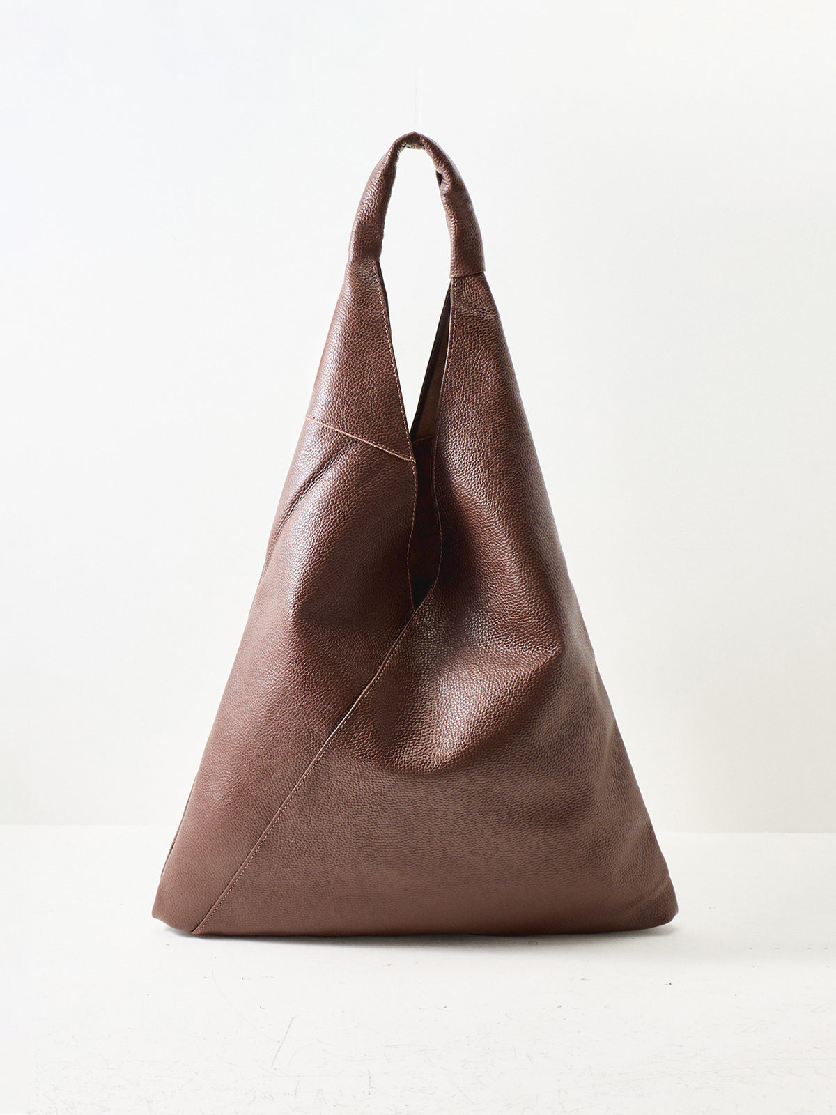 Giselle Leather Shoulder Bag - Mocha