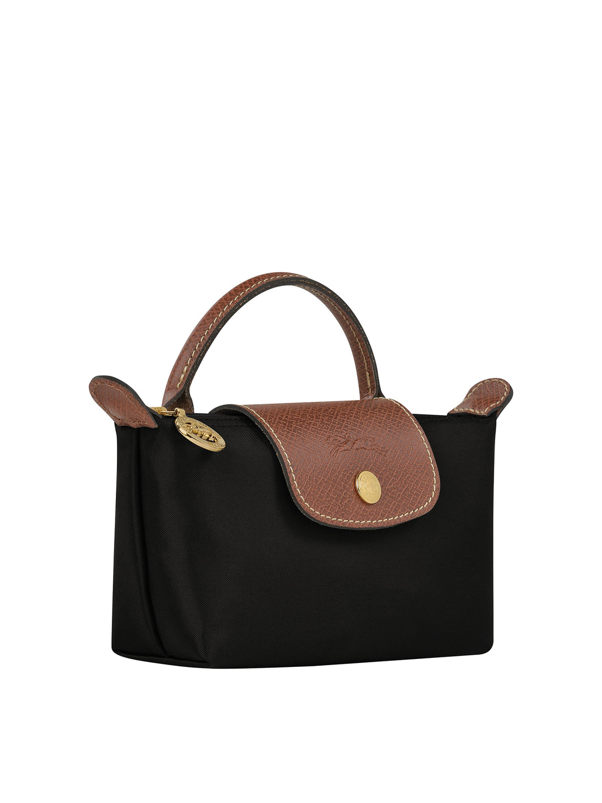 Le Pliage Original Recycled Canvas Pouch - Black