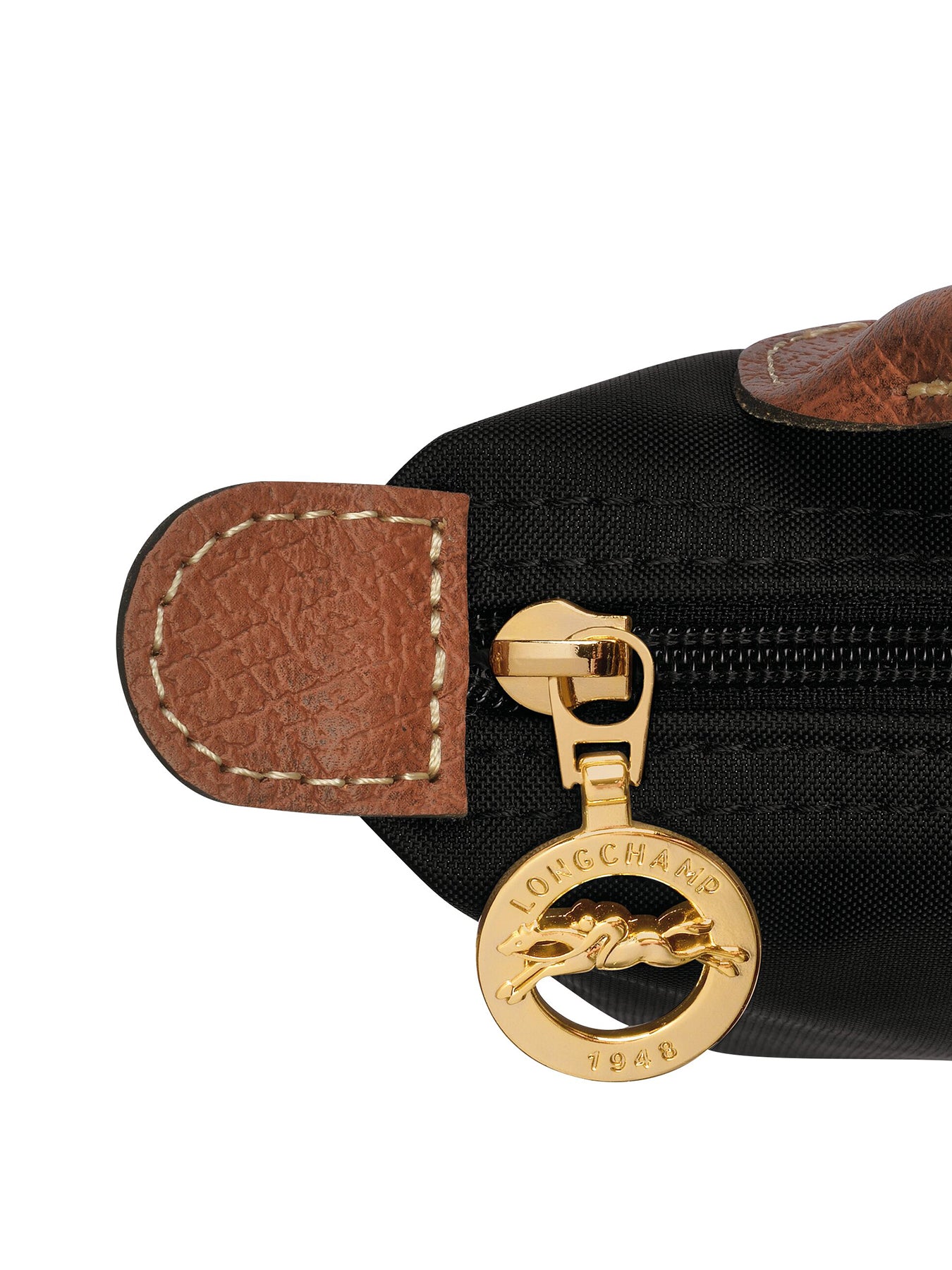 Le Pliage Original Recycled Canvas Pouch - Black