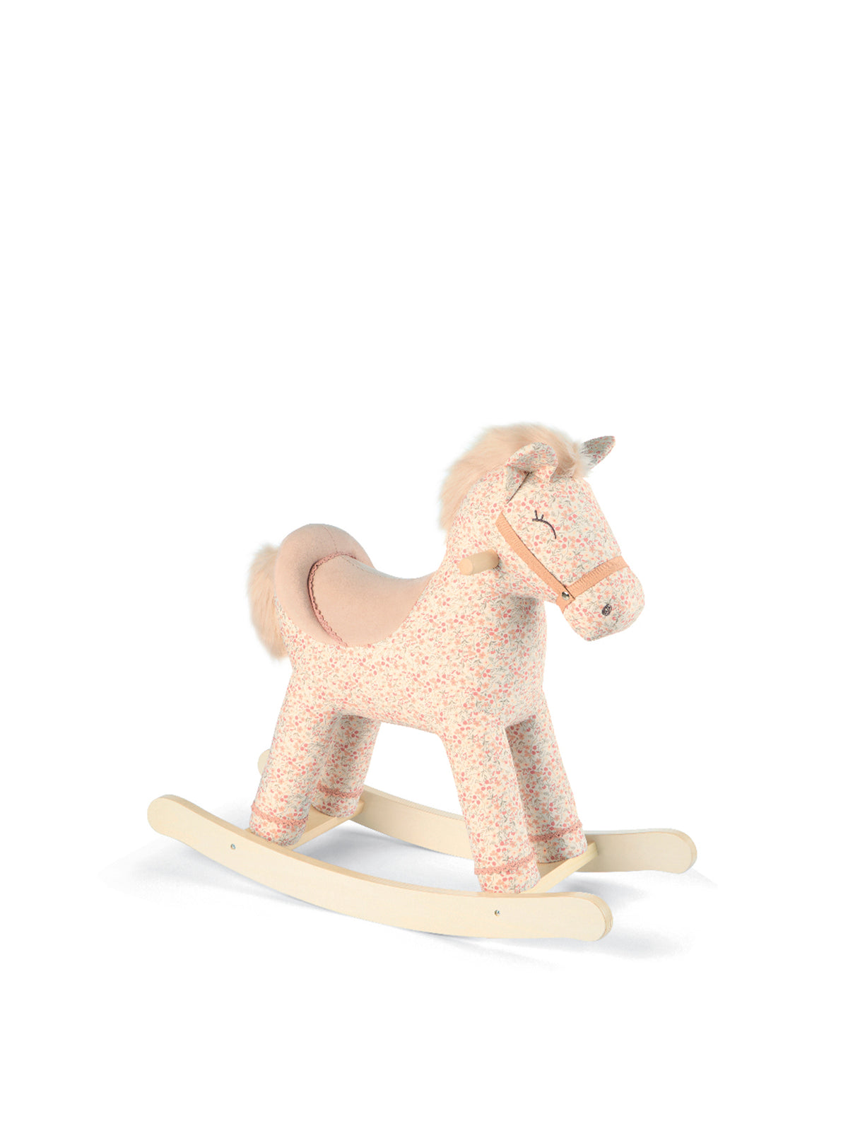 Ditsy Rocking Animal – Peach