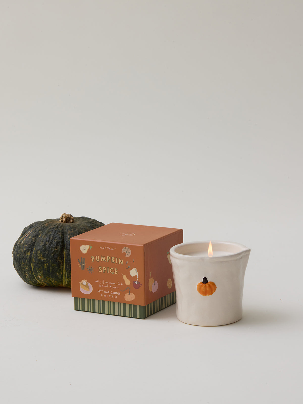 Bistro Pumpkin Spice Ceramic Candle 226g
