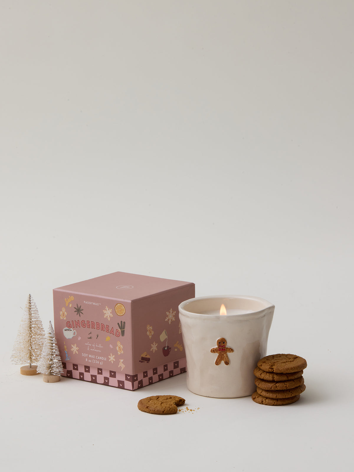 Bistro Gingerbread Ceramic Candle 226g
