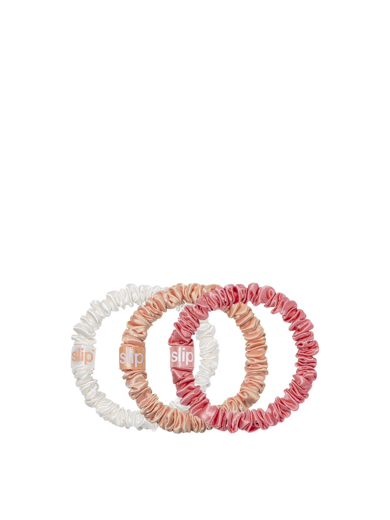 Pure Silk Skinny Scrunchie Trio Cracker - Noelle