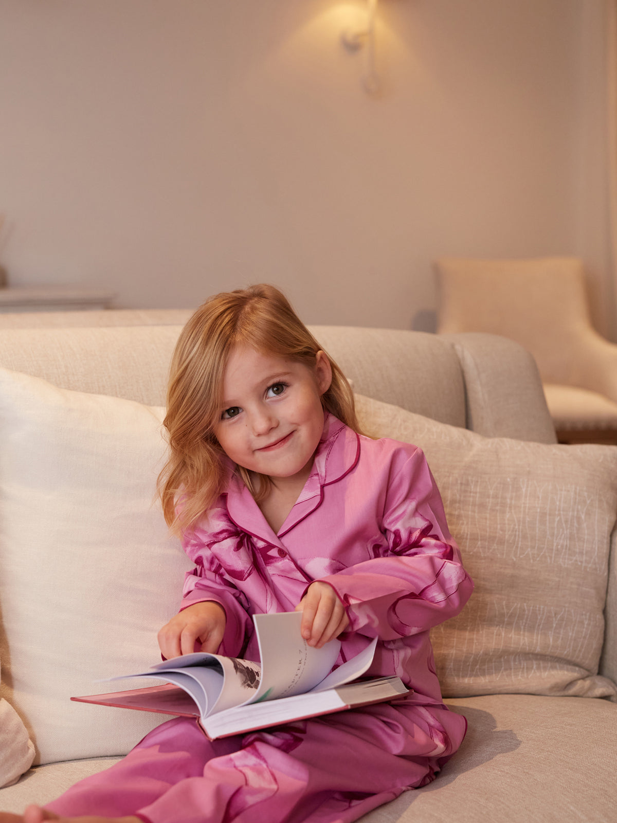 Bow Print Pyjama Set