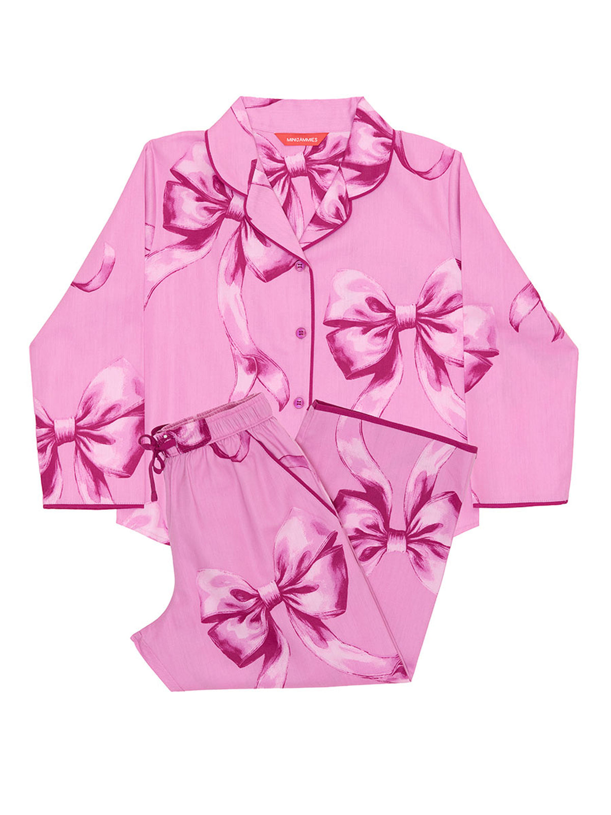 Bow Print Pyjama Set