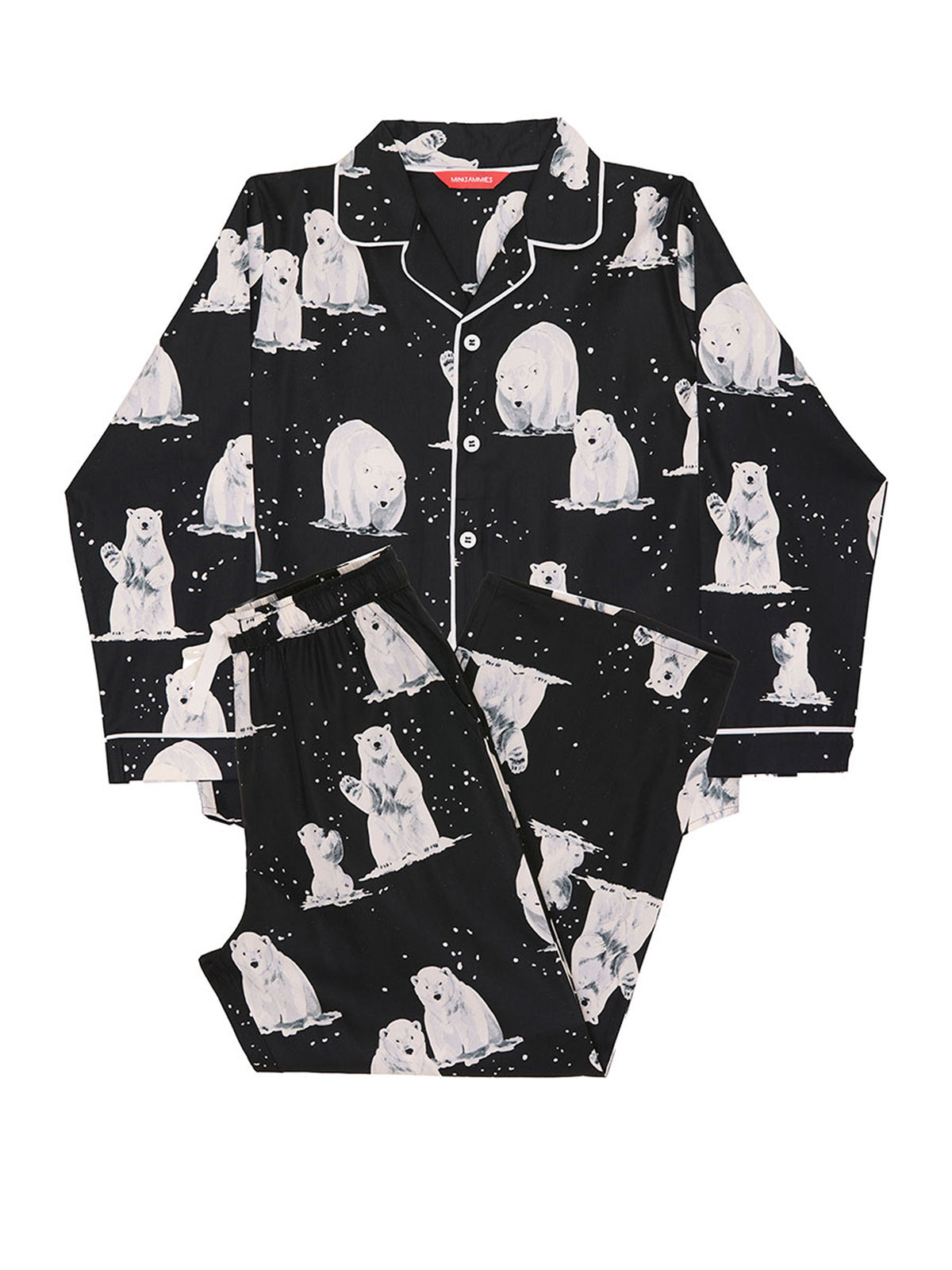 Polar Bear Print Pyjama Set