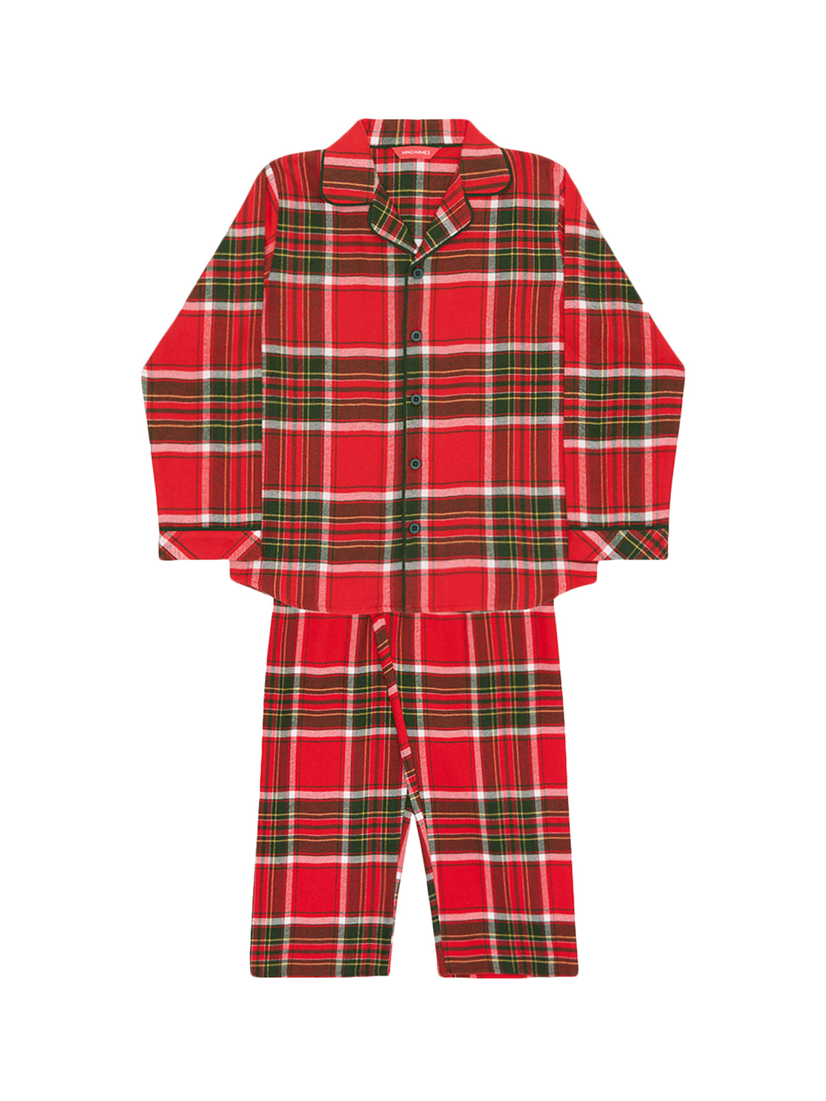 Red Checks Pyjama Set