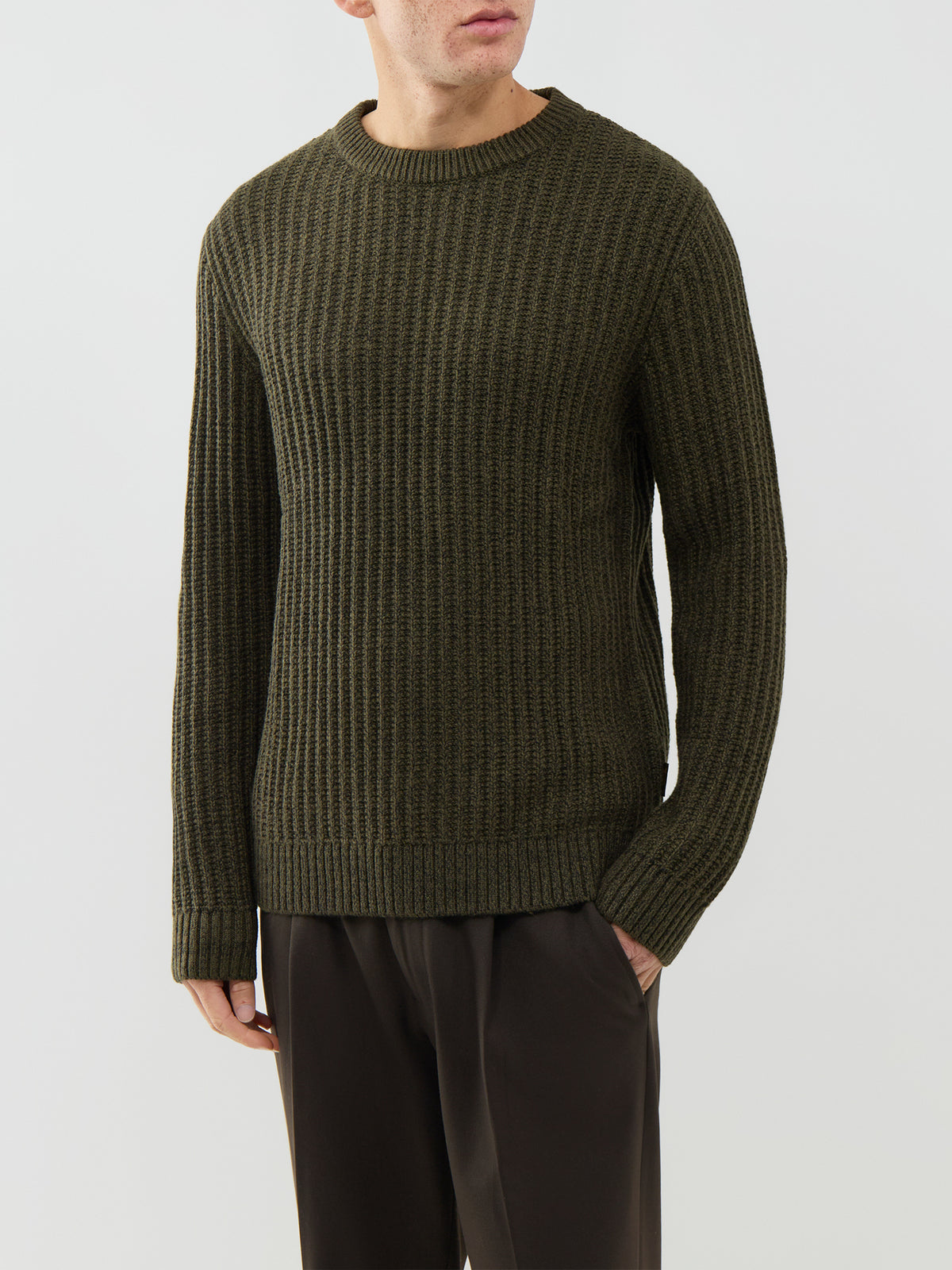 Jaxon Crew Neck Knitted Jumper