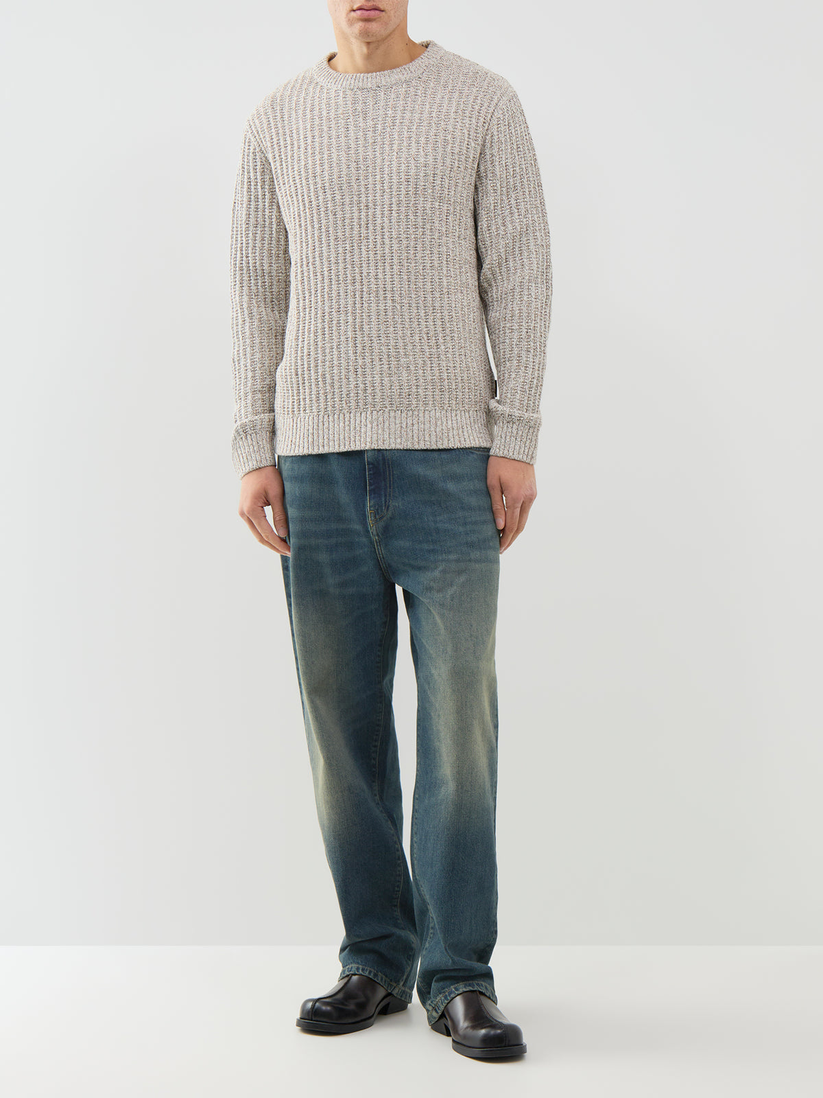 Jaxon Crew Neck Knitted Jumper
