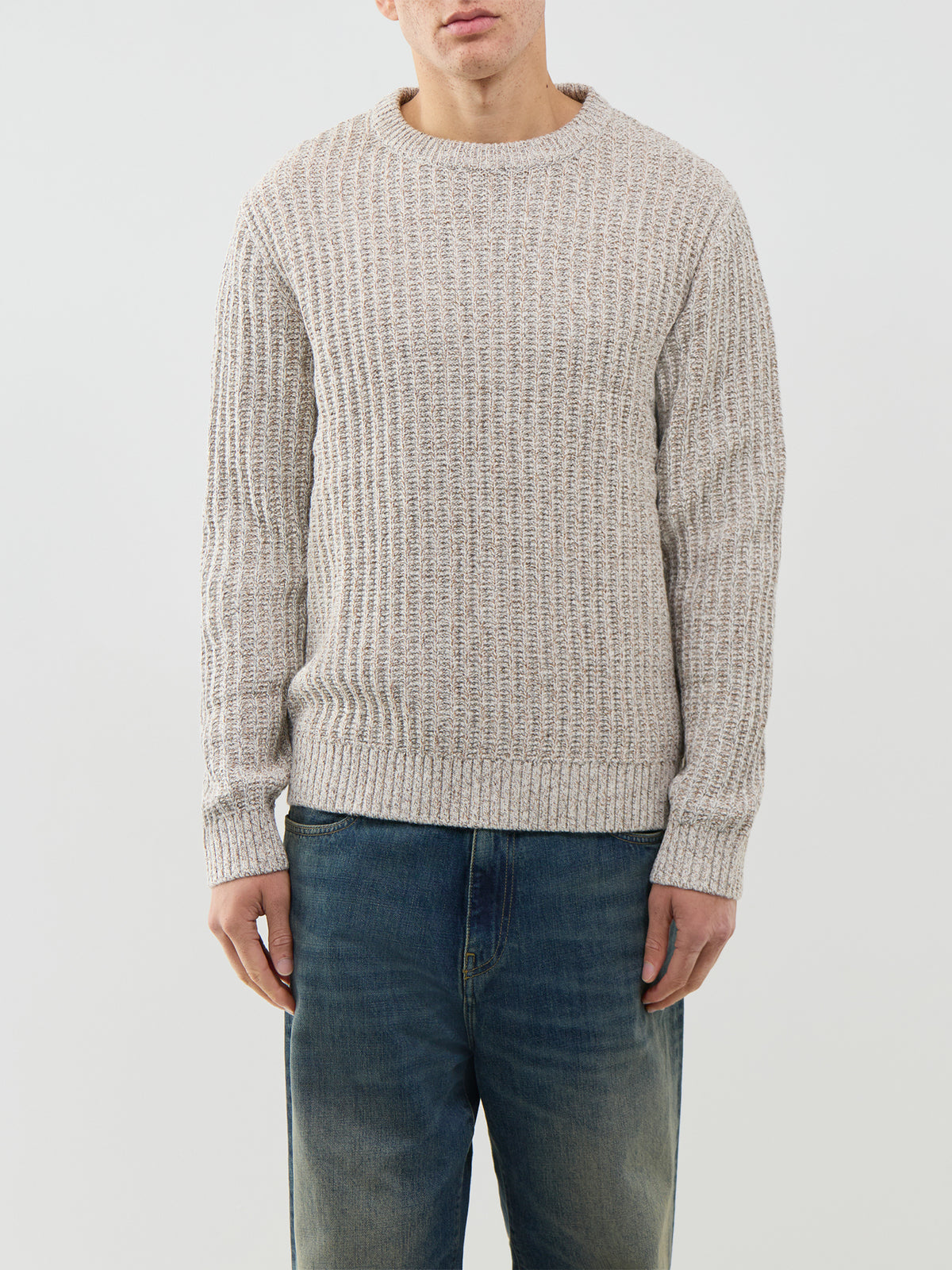 Jaxon Crew Neck Knitted Jumper
