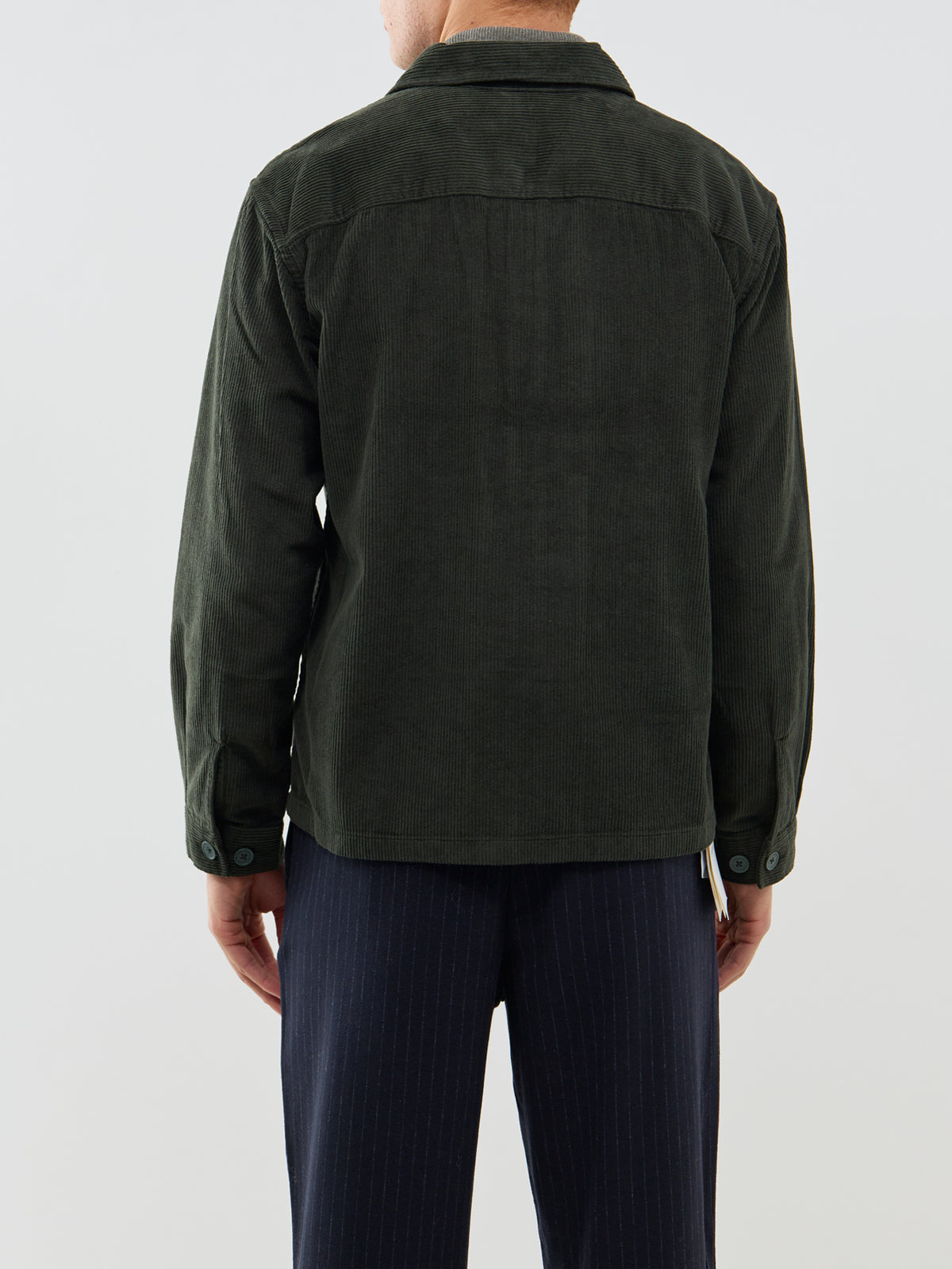 Toronto 100% Cotton Corduroy Zip Overshirt