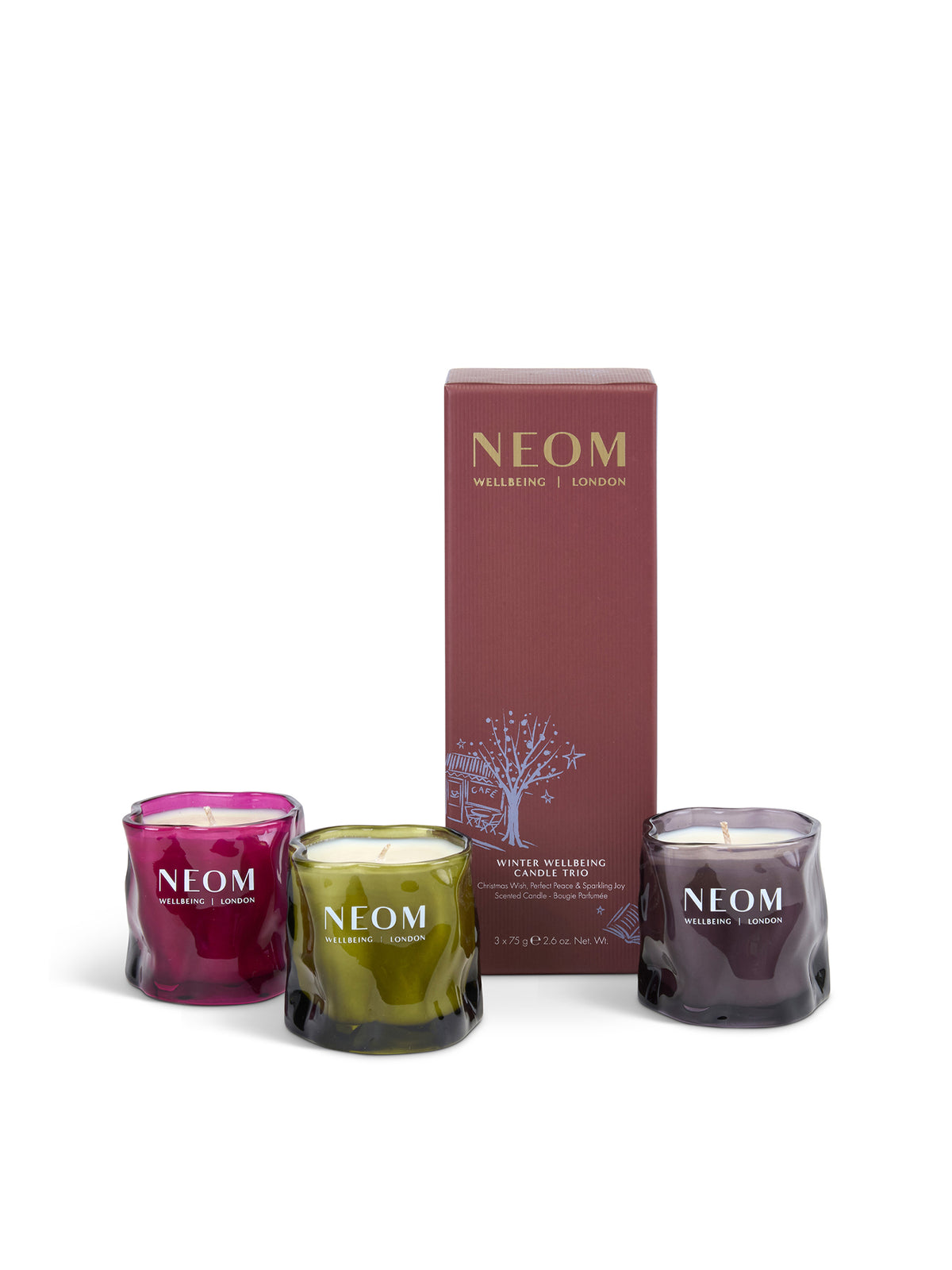 Winter Wellbeing Candle Trio