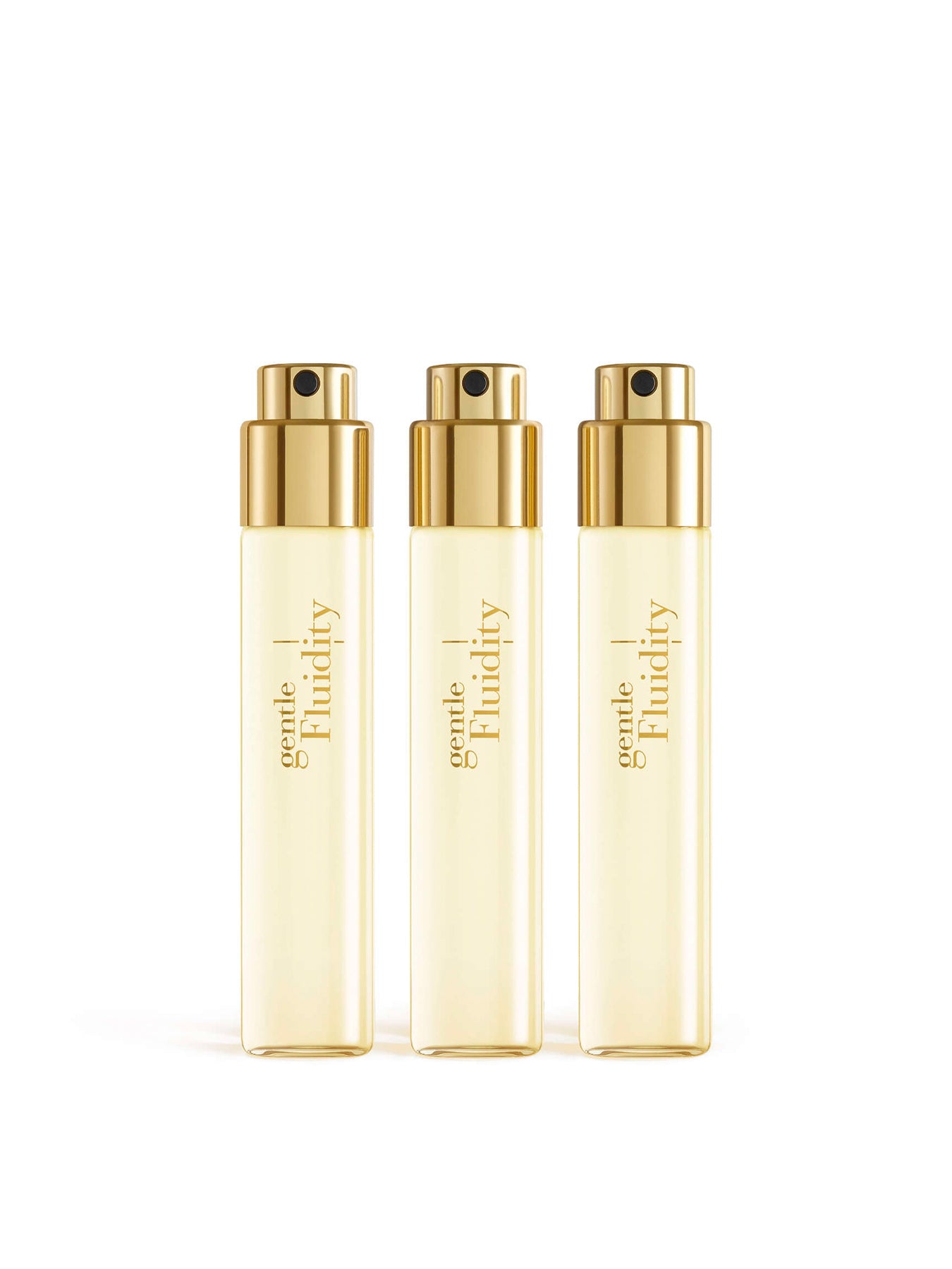 Gentle Fluidity Gold Eau De Parfum Travel Refills 3 x 11ml