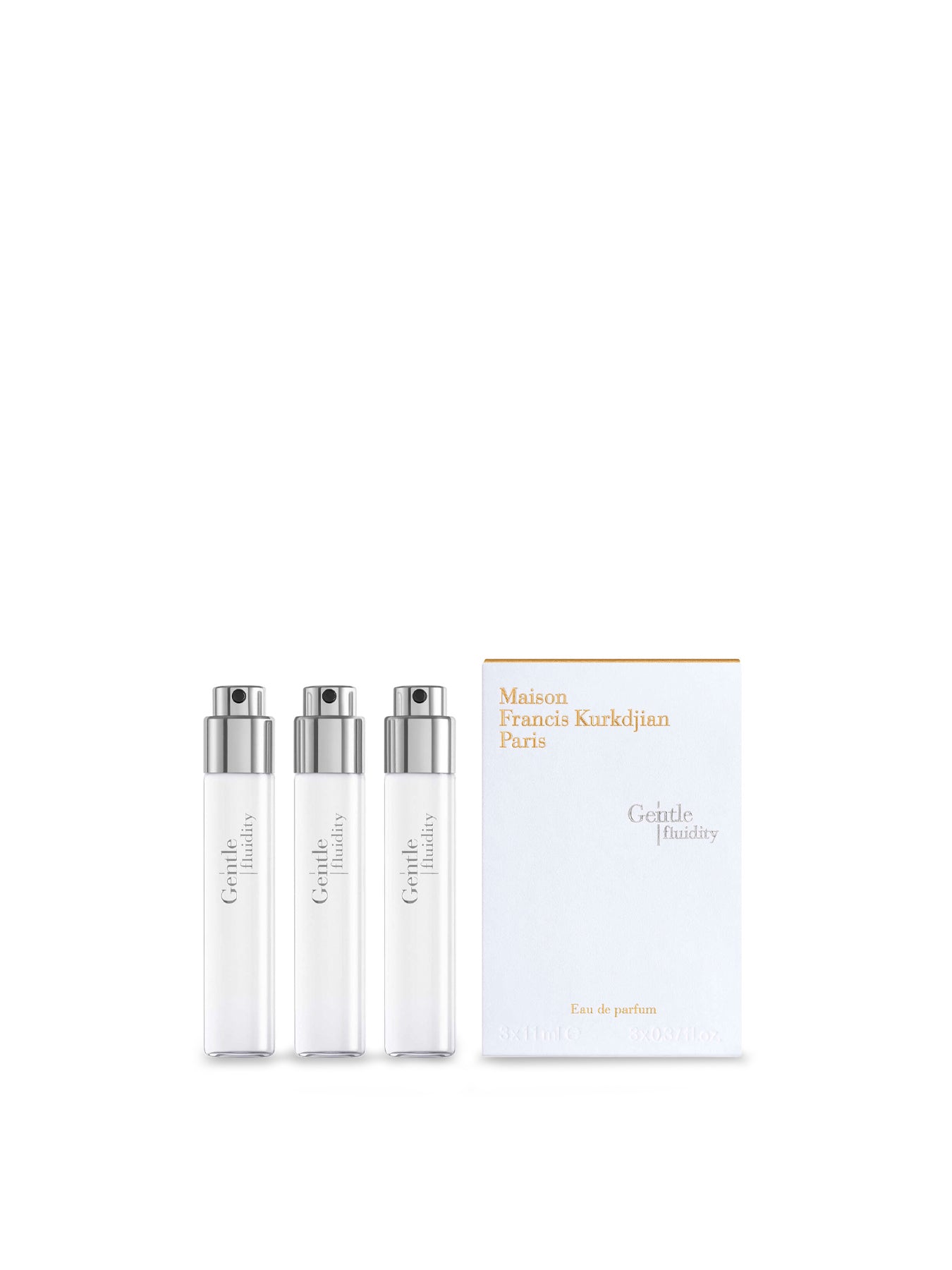 Gentle Fluidity Silver Eau de Parfum Travel Refills 3 x 11ml