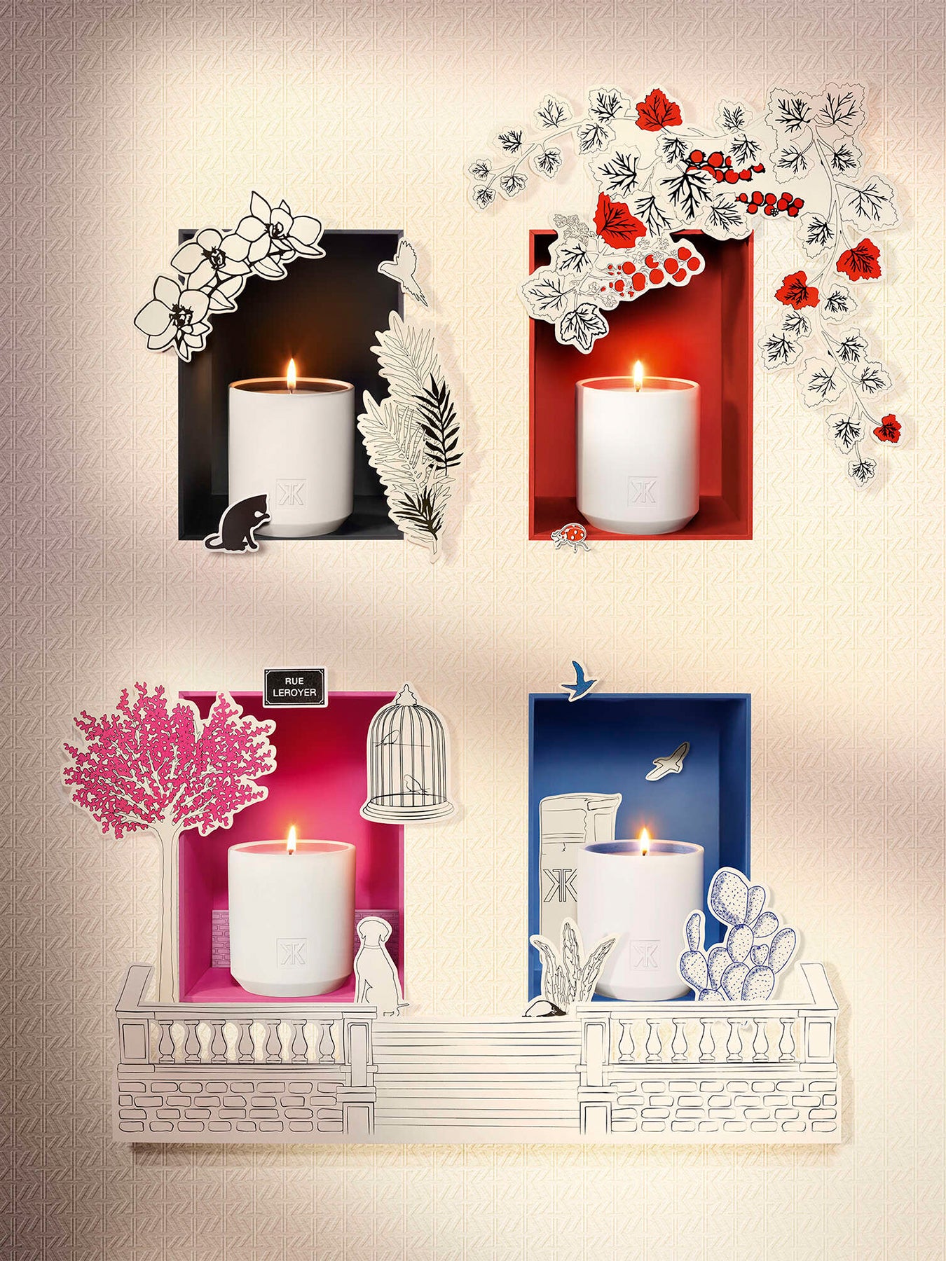 Rue Des Groseilliers Scented Candle 300g