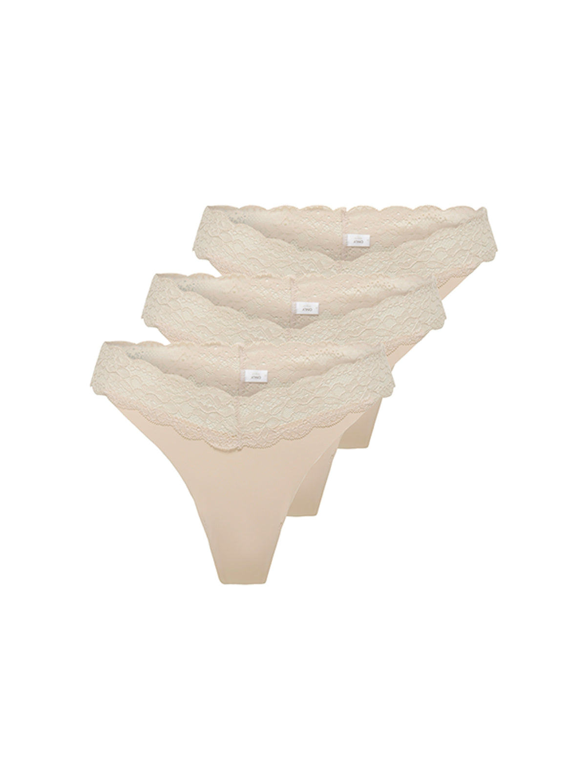 Chloe Lace Thongs 3 Pack