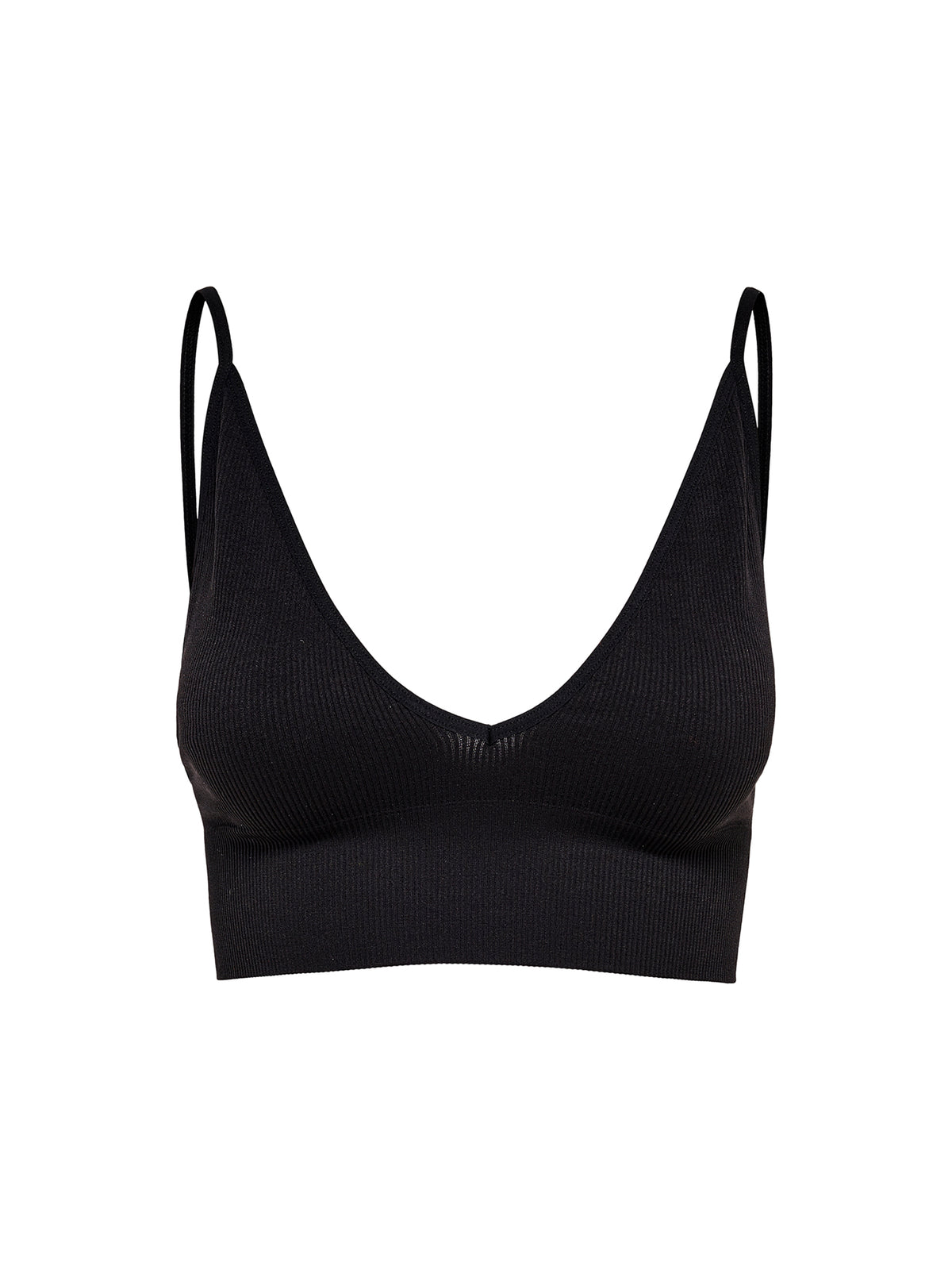 Vicky Rib Seamless V-Neck Bralette