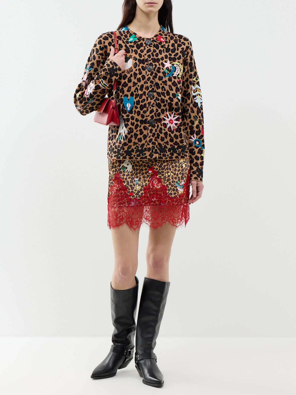 Leopard Dusk Ayla Cardigan
