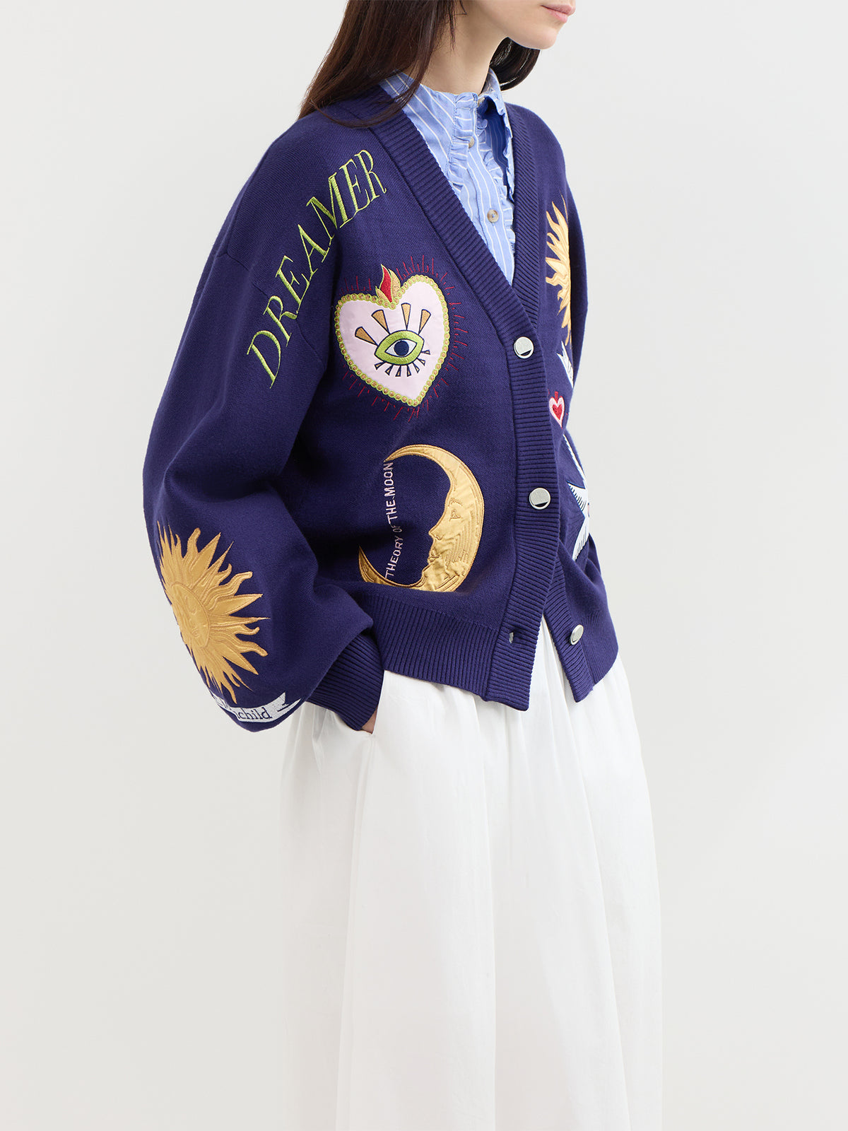 Mystical Cardigan - Navy