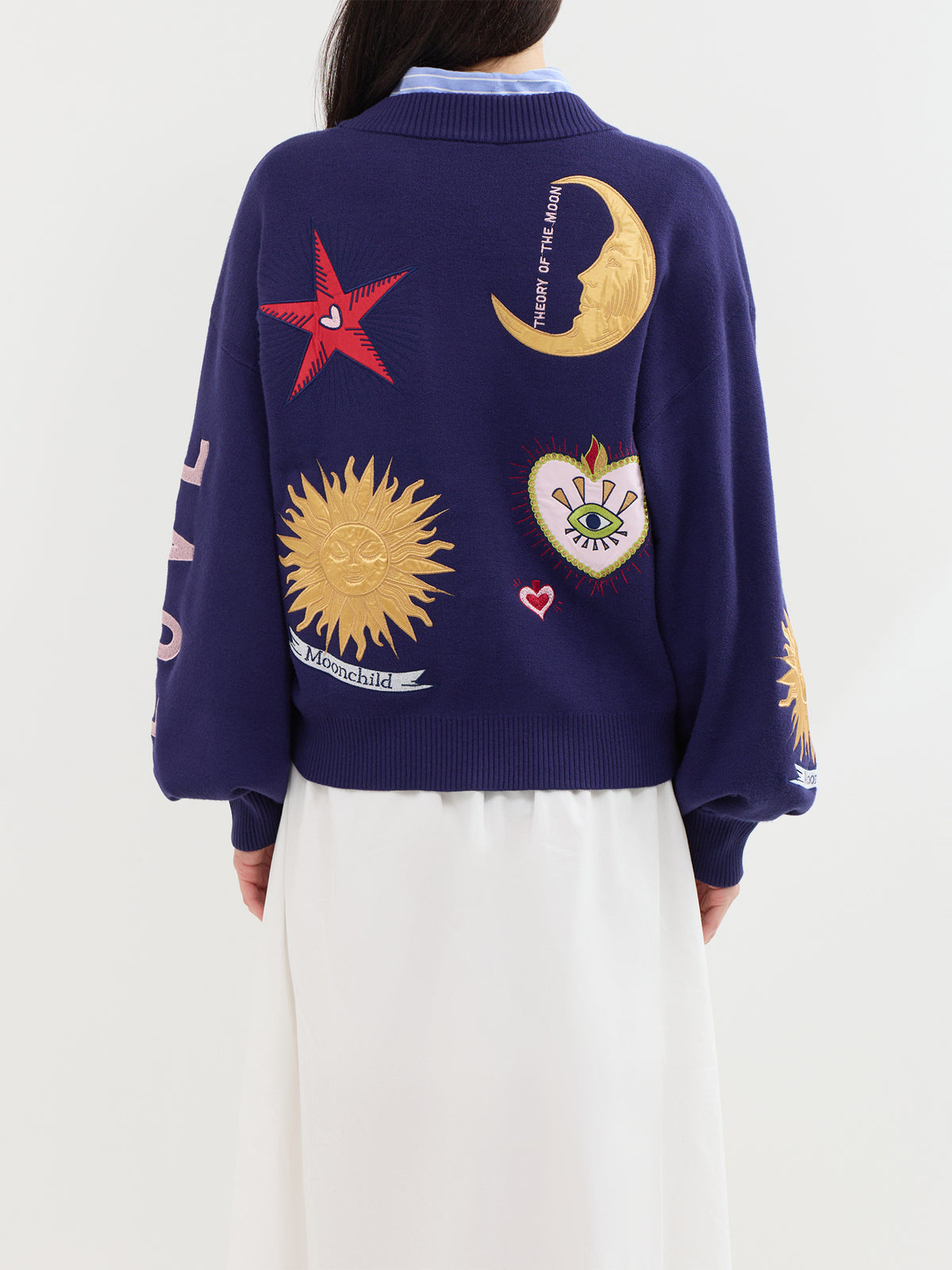 Mystical Cardigan - Navy