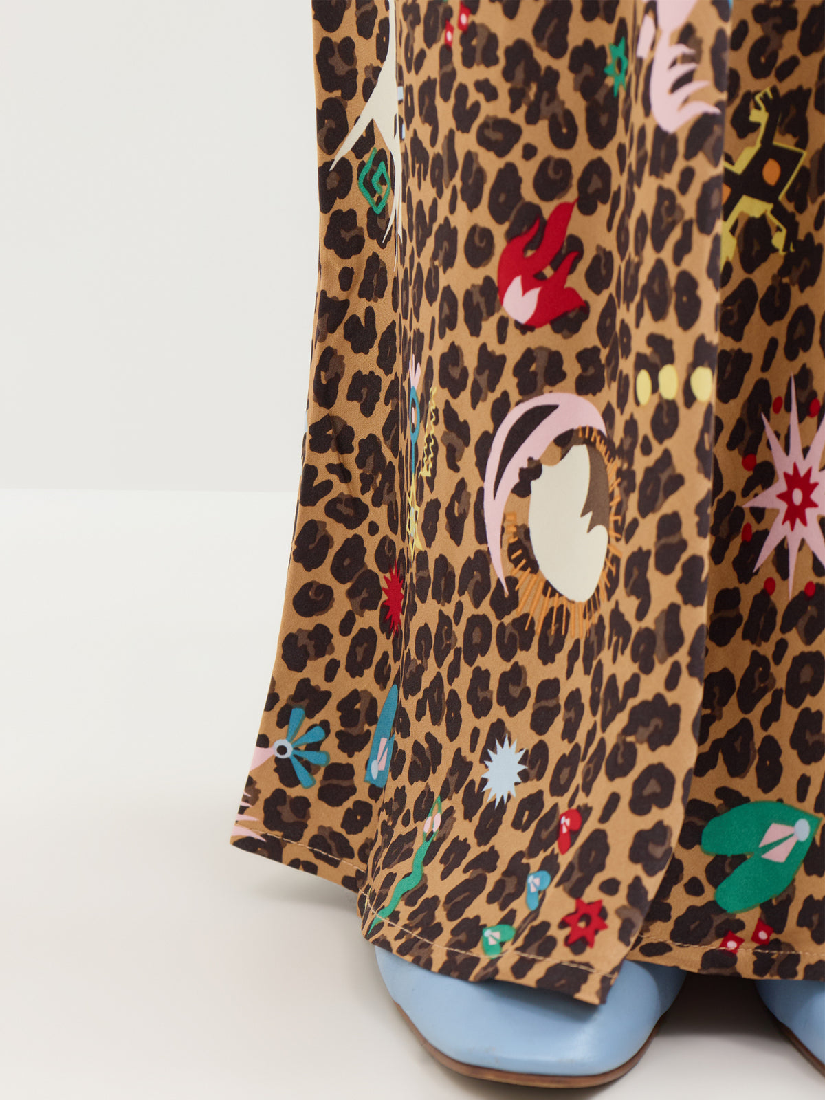 Leopard Dusk Dorris Maxi Skirt - Multi