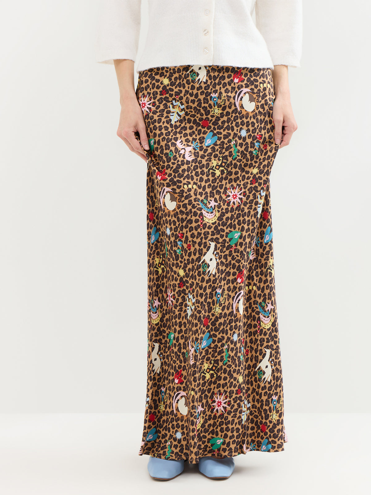 Leopard Dusk Dorris Maxi Skirt - Multi
