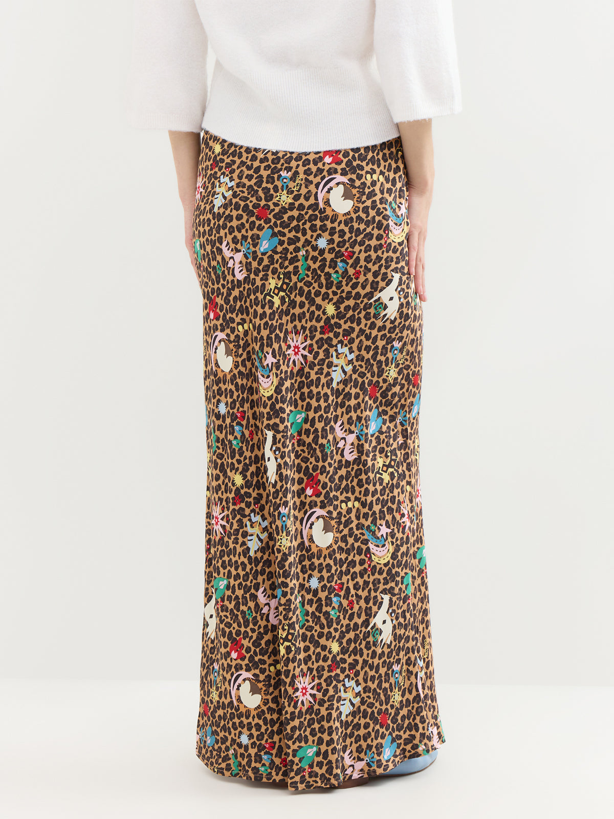 Leopard Dusk Dorris Maxi Skirt - Multi