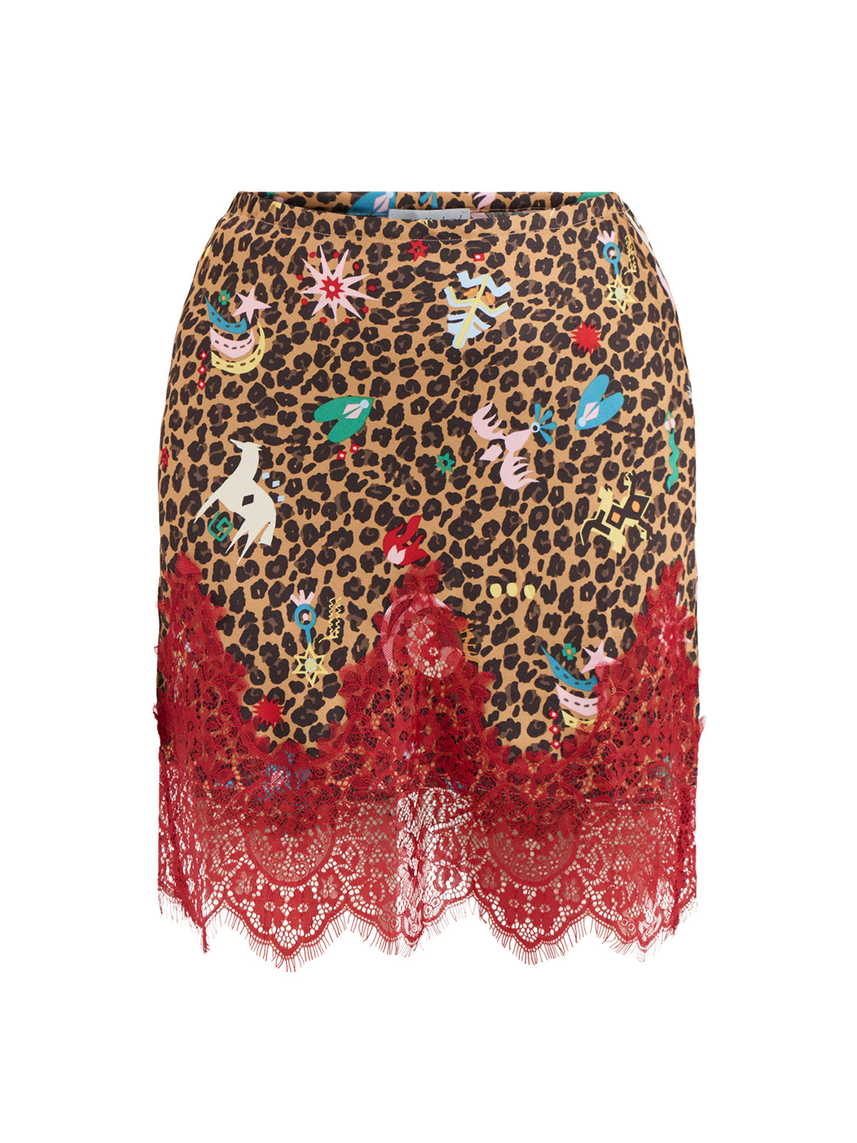 Leopard Dusk Maeva Mini Skirt - Multi