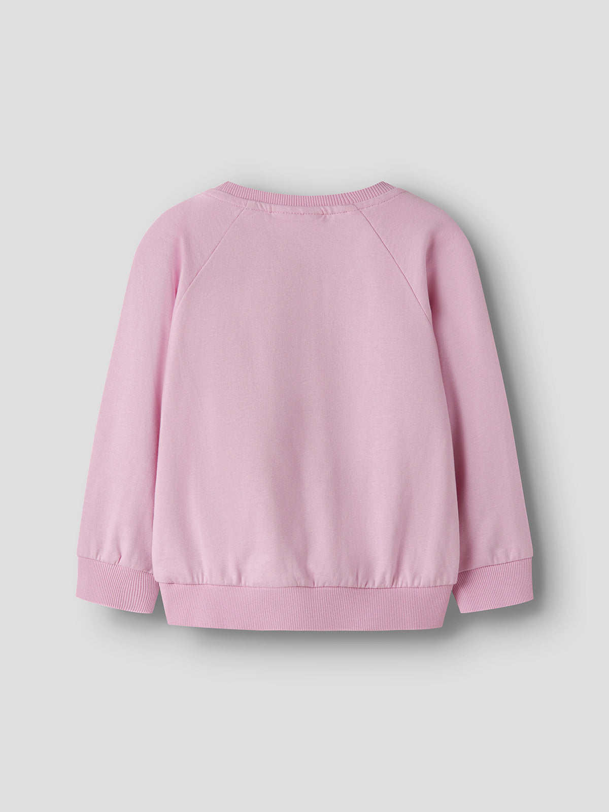Girls' Venus Cotton Long-Sleeved Sweatshirt - Full Blooming Pink