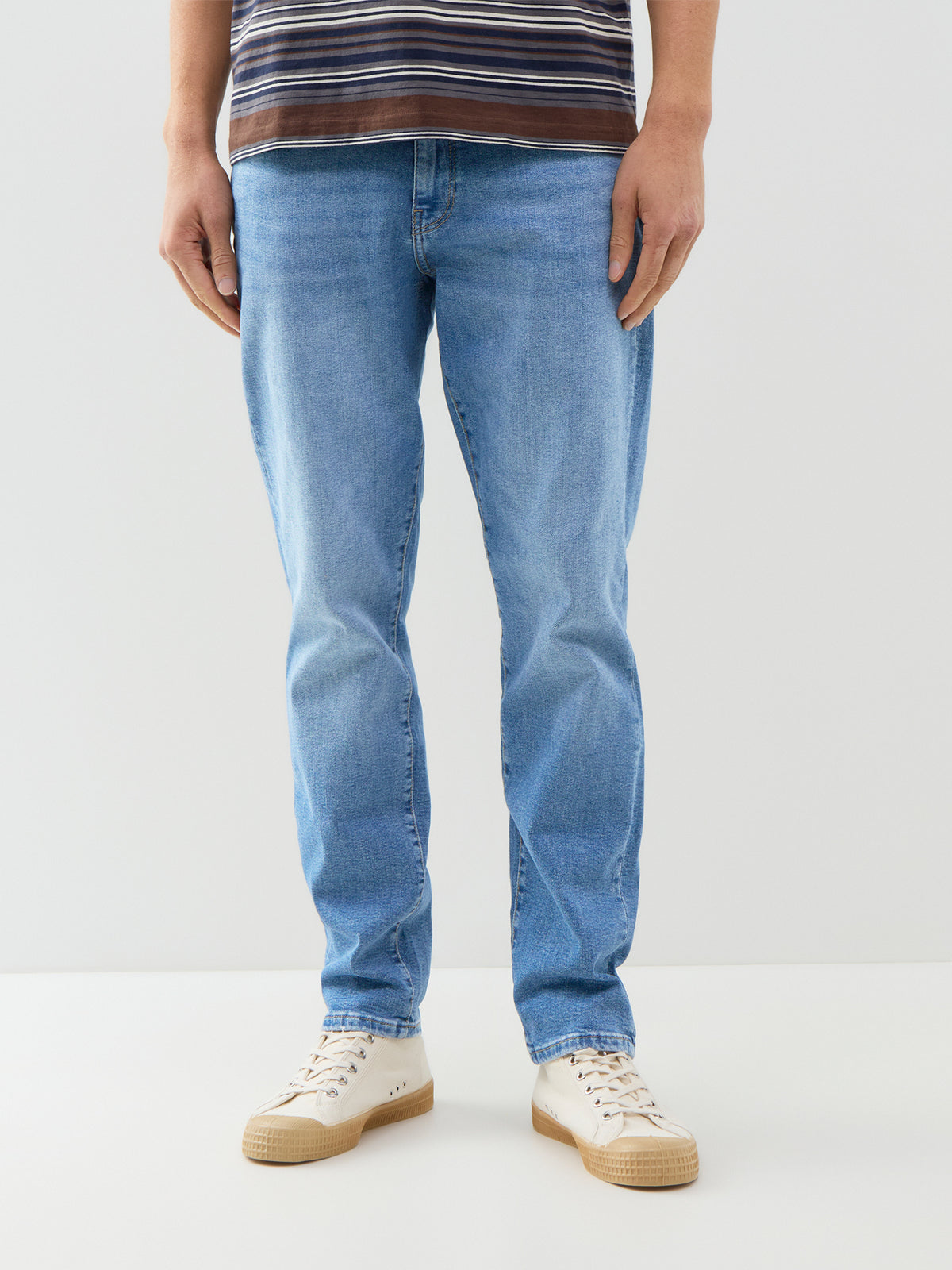 Weft Regular Fit Straight Leg Jeans
