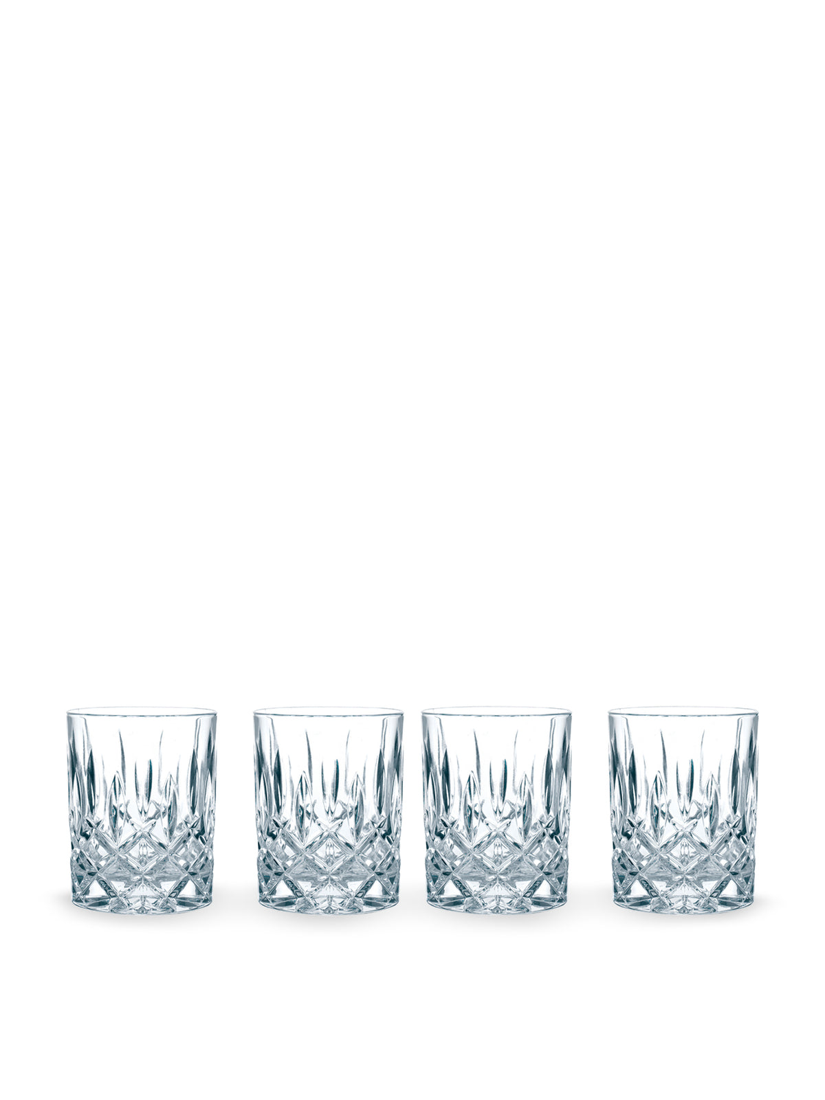 Glass Whisky Tumblers Set Of 4