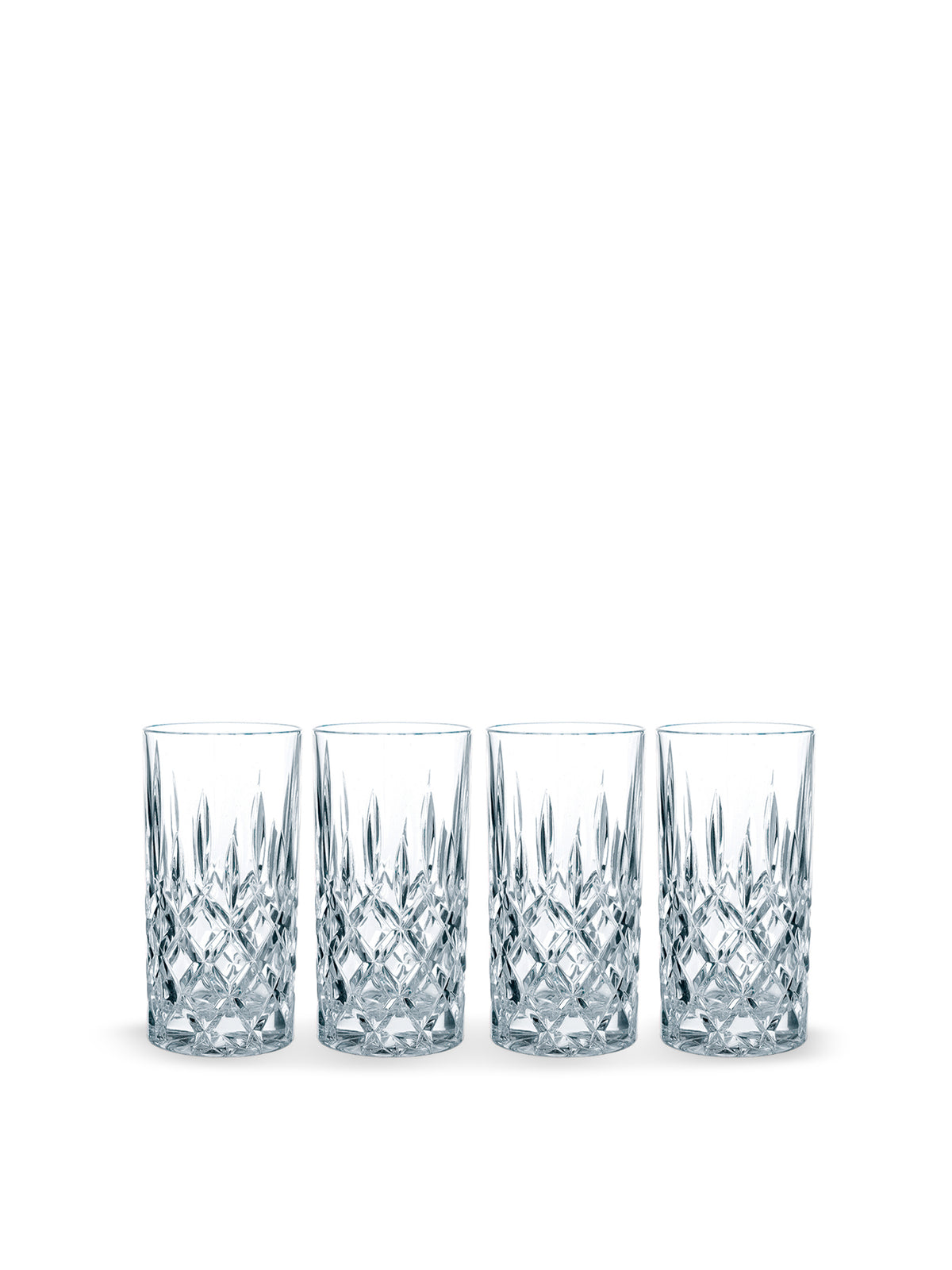 Glass Long Drink Glasses Set Of 4